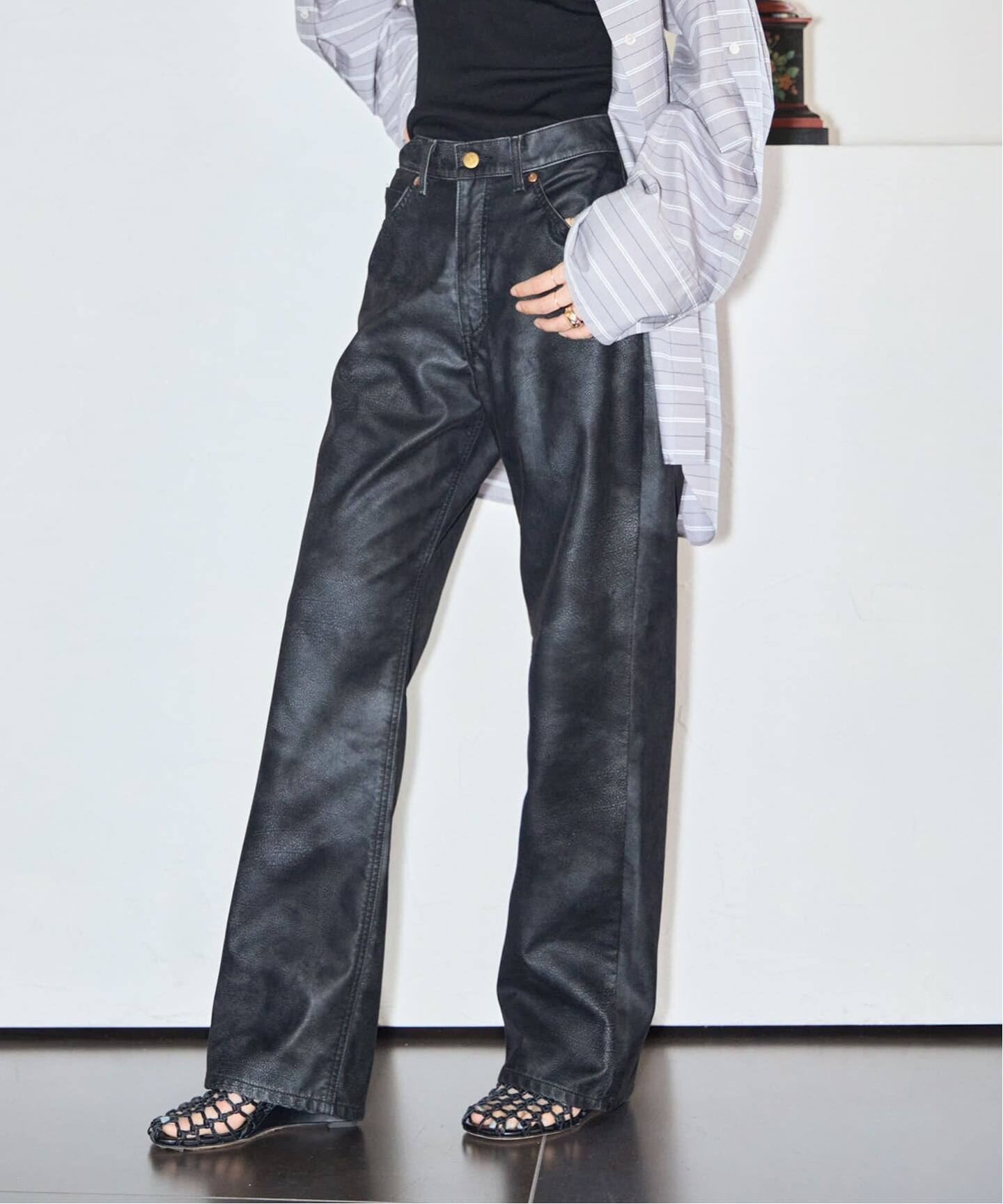 LEE 別注 FAUX LEATHER パンツ（その他パンツ）｜CITYSHOP（シティ