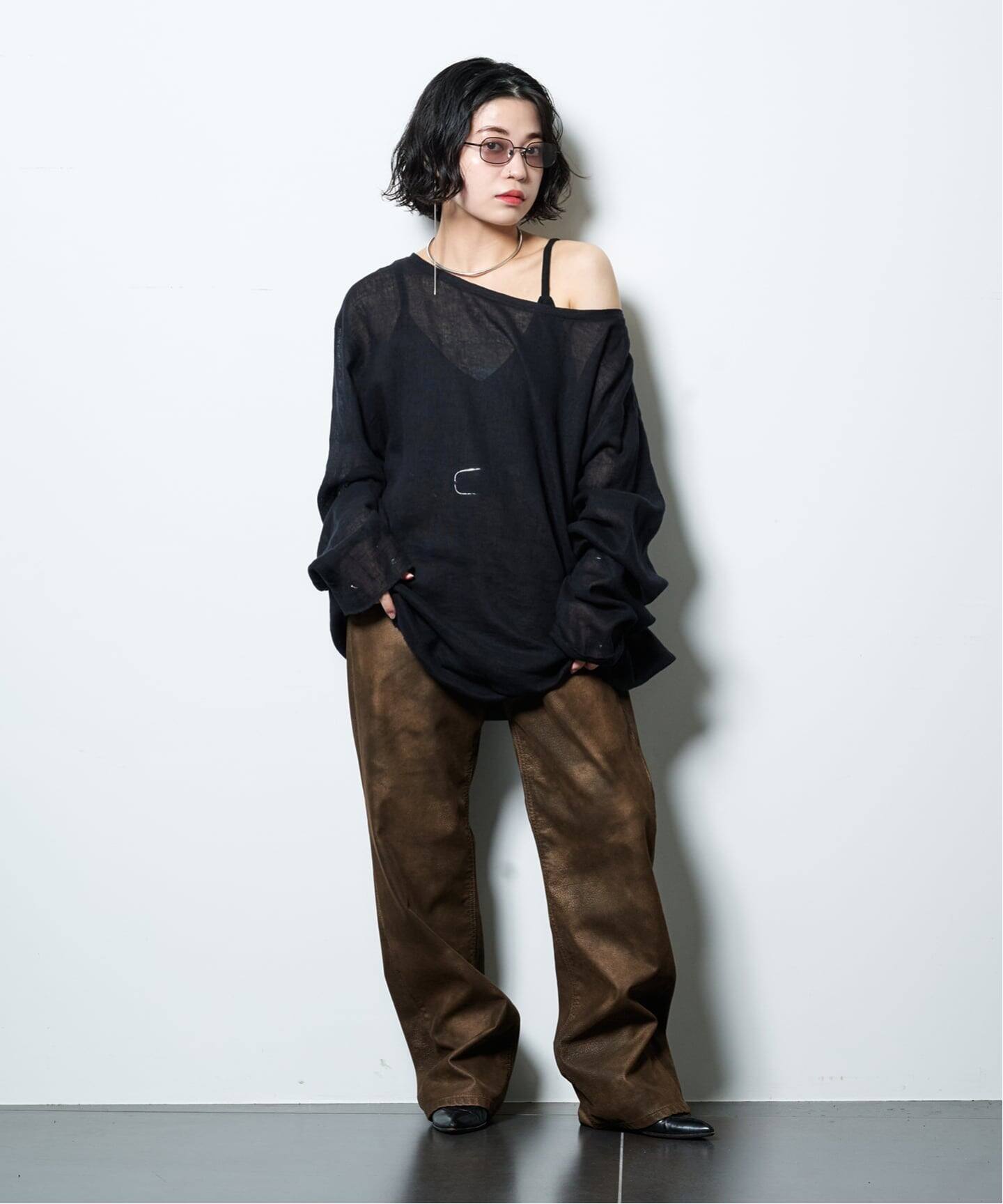 LEE 別注 FAUX LEATHER パンツ（その他パンツ）｜CITYSHOP（シティ