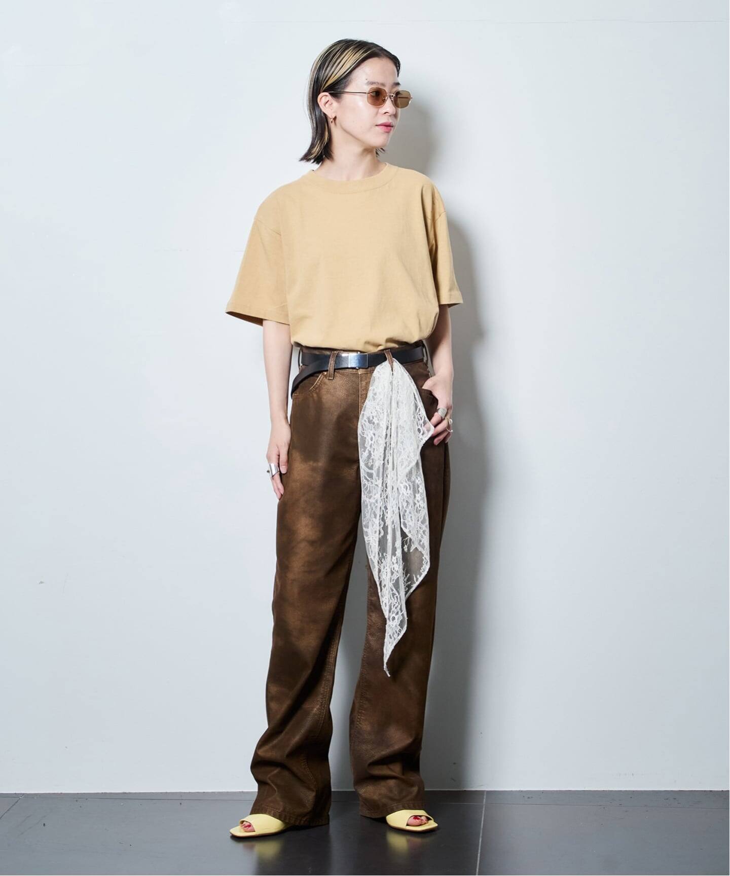 CITY SHOP LEE 別注 FAUX LEATHER パンツ LEE 別注 FAUX LEATHER パンツ（その他パンツ）｜CITYSHOP（シティ