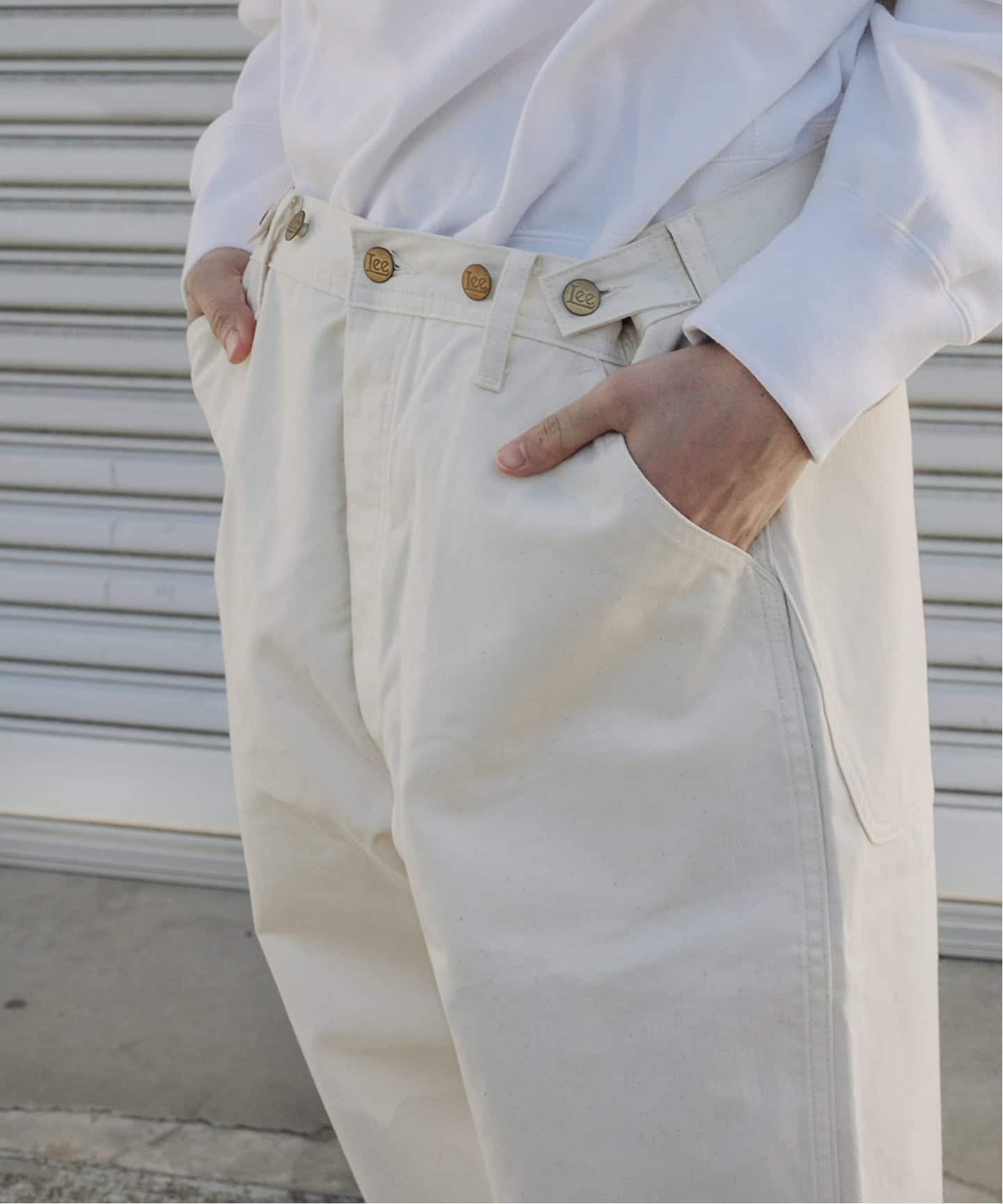 パンツ lechoppe Lee EX PIERROT PAINTER PANT 38 Lee / リー】 EX PIERROT PAINTER PANT（その他パンツ）｜L'ECHOPPE