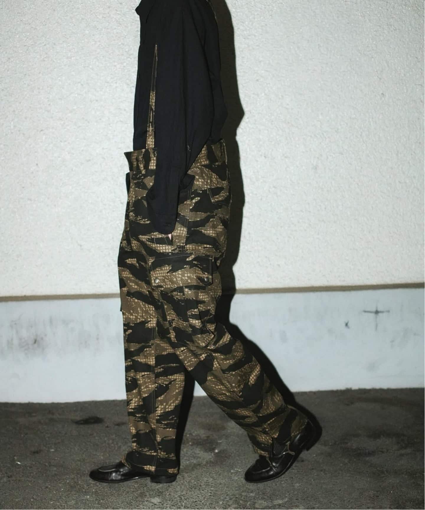 WILLOW PANTS ウィローパンツ】 P-036 night-tiger camo：カーゴ