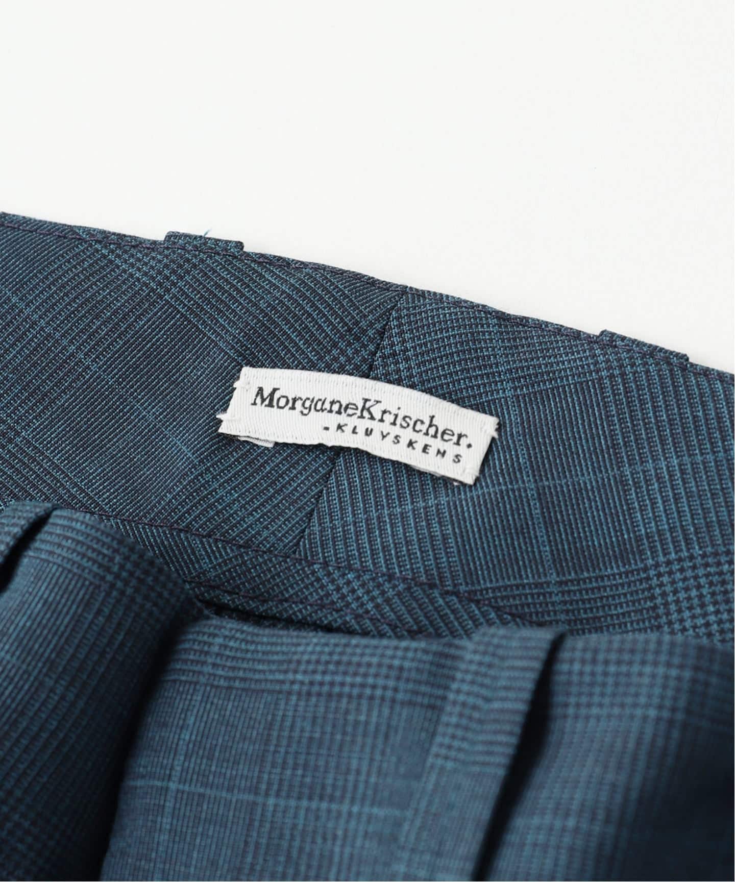 MORGANE KRISCHER/モーガン・クリスチャー 】 DRAWSTRING CURVED TROUS
