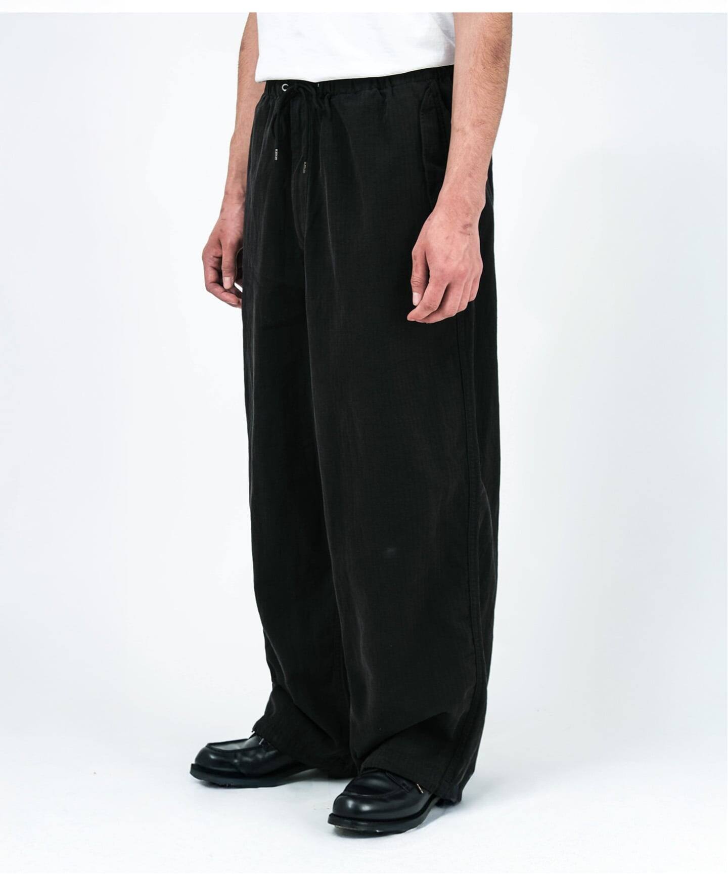 A.PRESSE/アプレッセ】 Washed Cotton Silk Linen HBT M-（その他