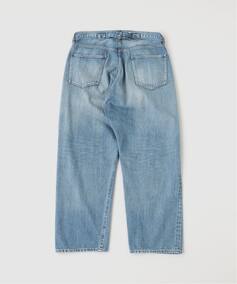 A.PRESSE/アプレッセ】No.22 Washed Wide Denim Pants（デニムパンツ