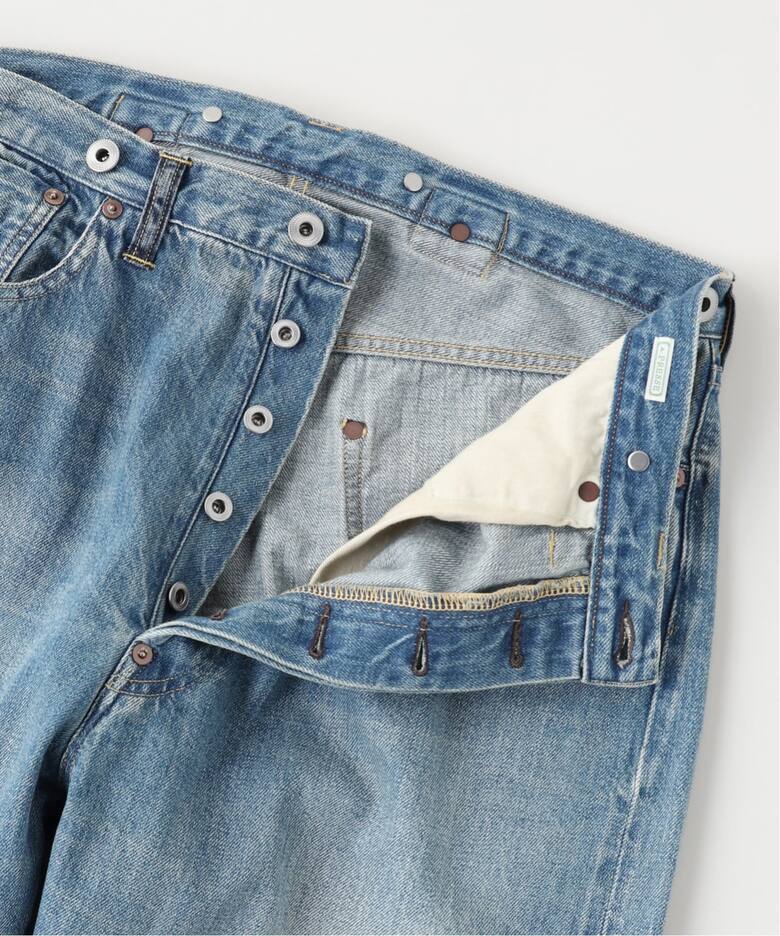 A.PRESSE/アプレッセ】No.22 Washed Wide Denim Pants（デニムパンツ 