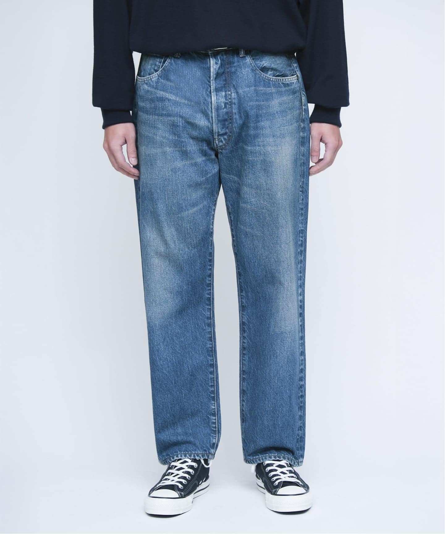 A.PRESSE/アプレッセ】 No.2 Washed Denim Pants（デニムパンツ