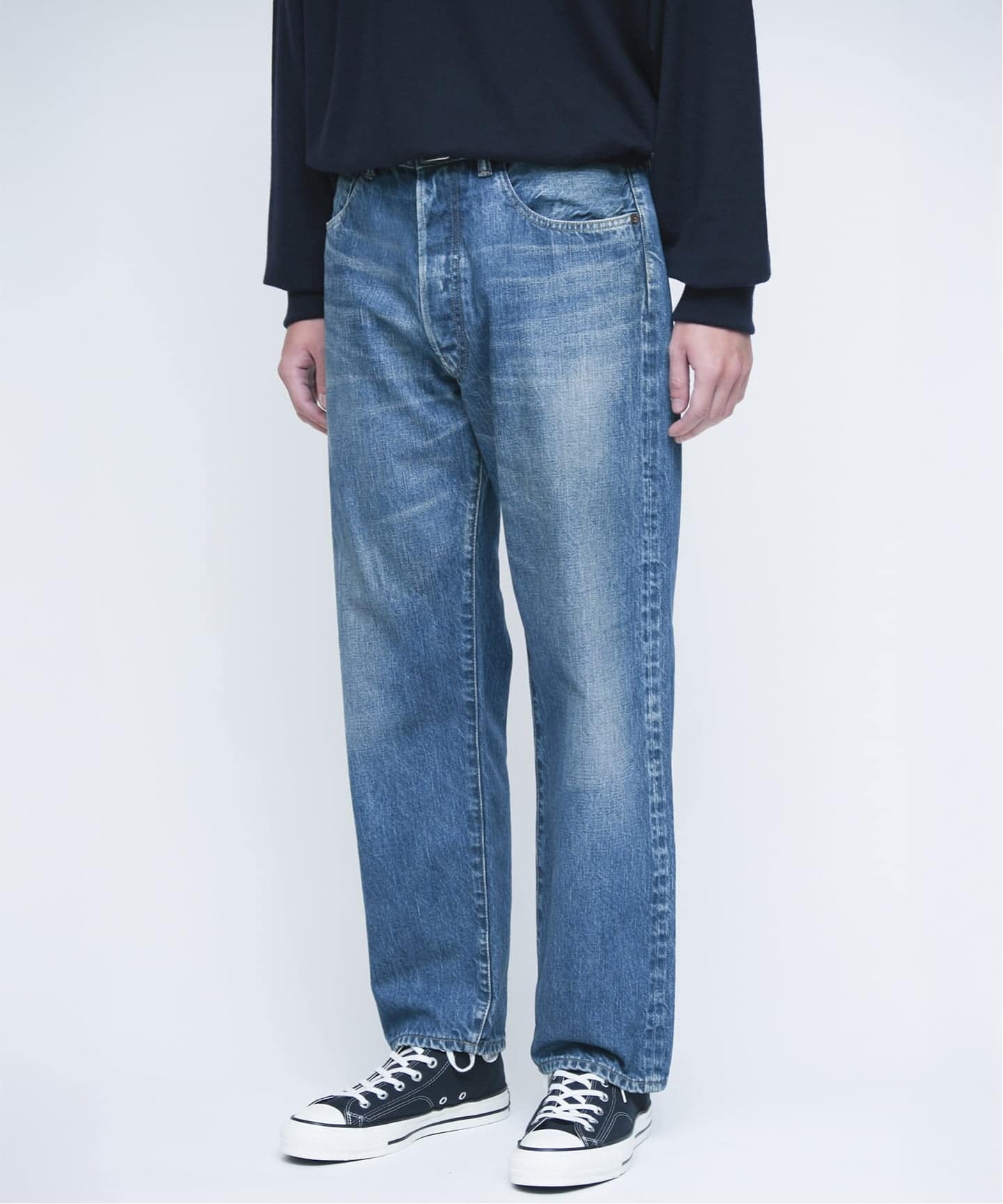 A.PRESSE/アプレッセ】 No.2 Washed Denim Pants（デニムパンツ