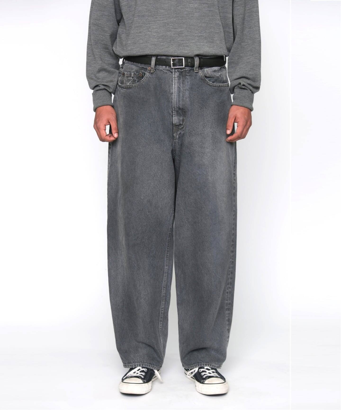 A.PRESSE Vintage Gray Denim Pants サイズ36 A.PRESSE/アプレッセ】 Vintage Gray Denim Pants：デニム（スラックス