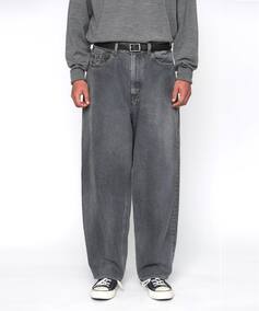 A.PRESSE/アプレッセ】 Vintage Gray Denim Pants：デニム（スラックス 