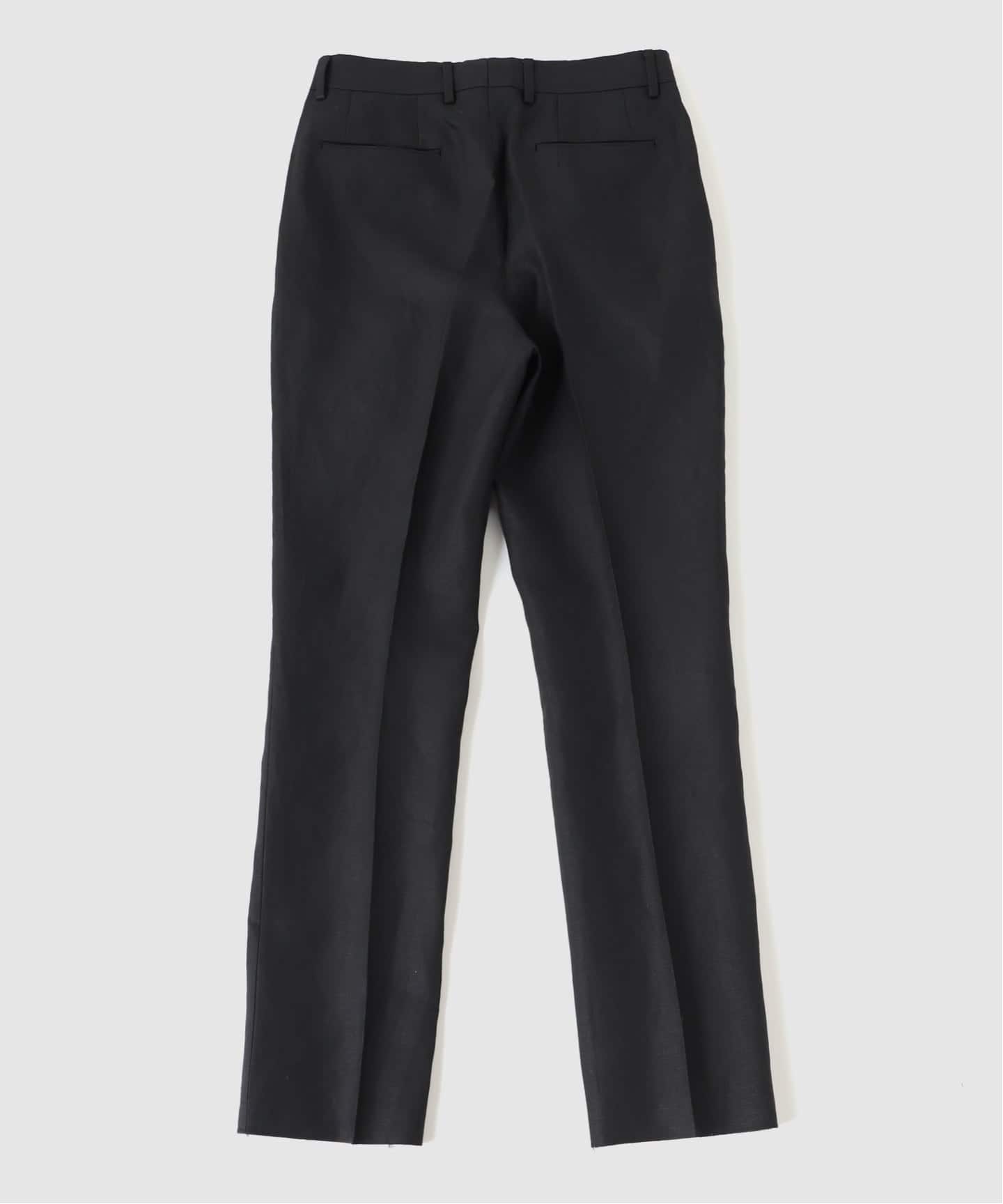 NEAT SPENCE BRYSONリネンワイドスラックス黒48ニートパンツ NEAT｜SPENCE BRYSON LINEN｜WIDE - Black｜PRODUCT｜Continuer Inc