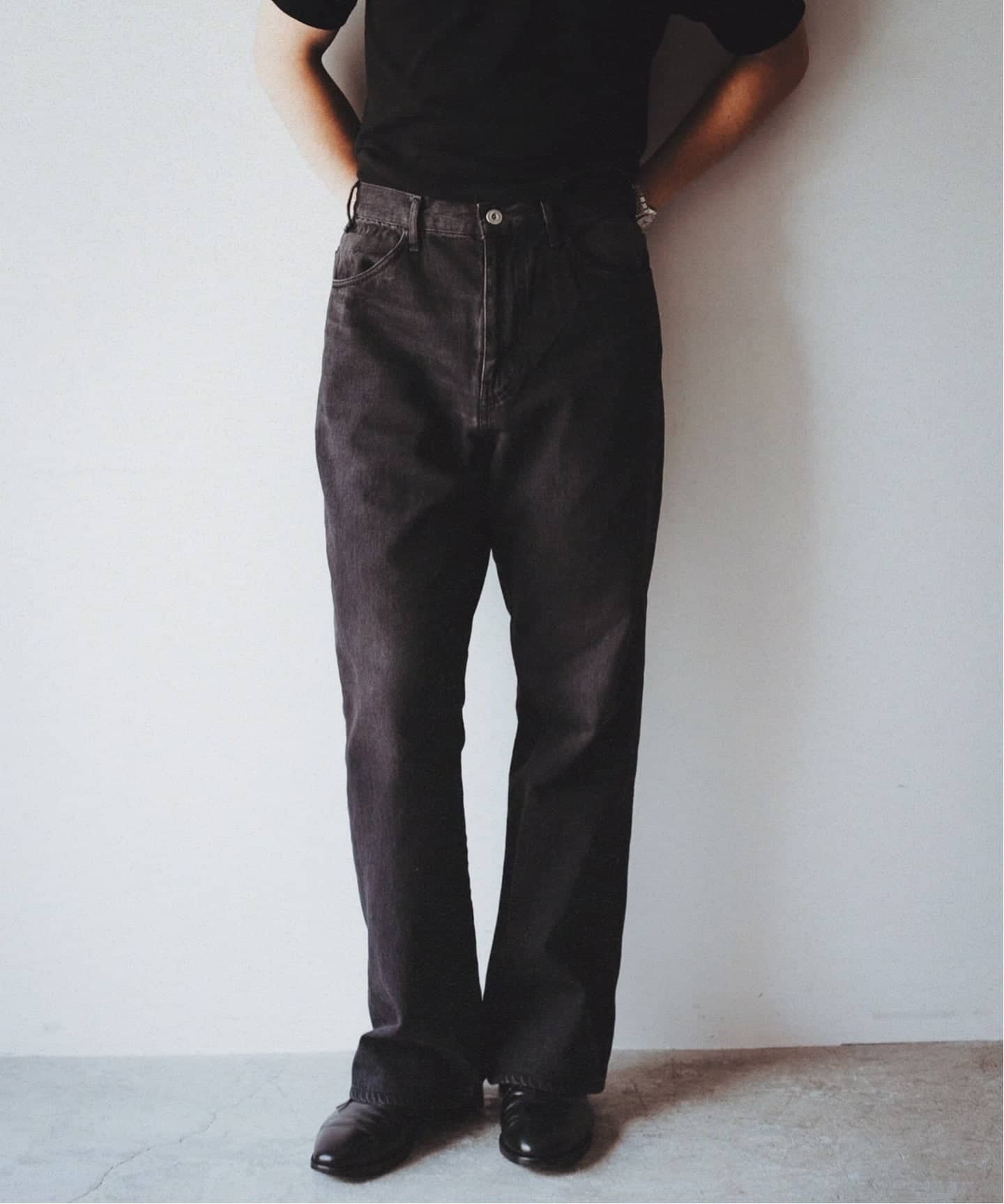 maatee&sonsパンツ　スラックス　デニムcomoli auralee MAATEE&SONS / マーティー & サンズ】フレアーDENIM：デニム