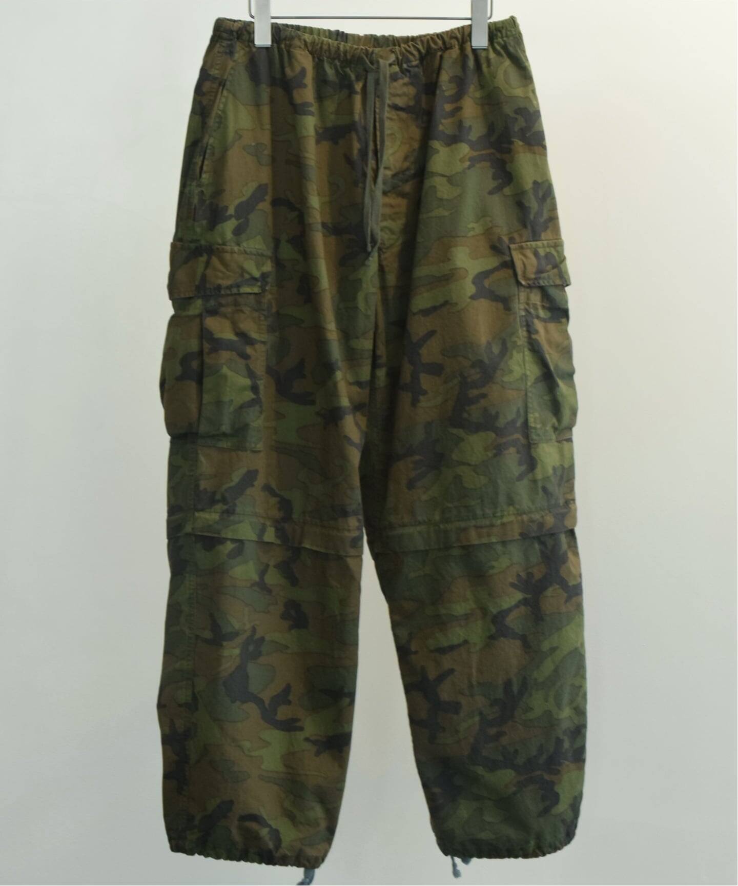 COMOLI / コモリ】CAMO コンバーティブル6Pパンツ（スラックス）｜L
