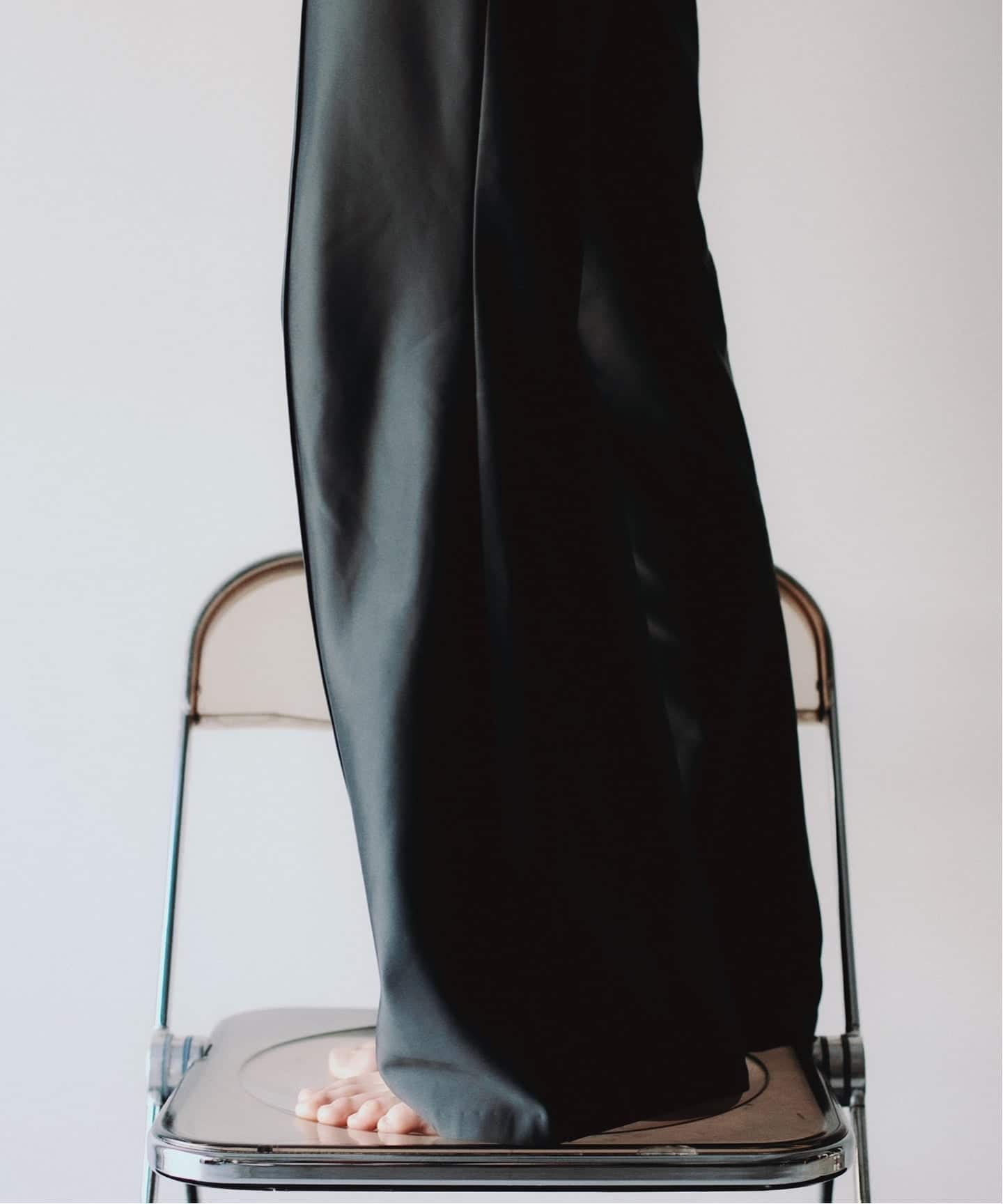 O'DEM/オデム】Steel flare track PT（ジャージ／トラックパンツ）｜L