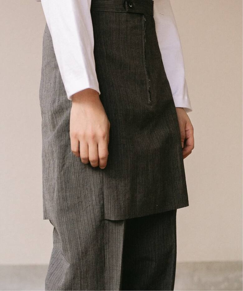 CLASS / クラス】CCGS09UNI WOOL RAMIE STRIPE LYRIA：パンツ 