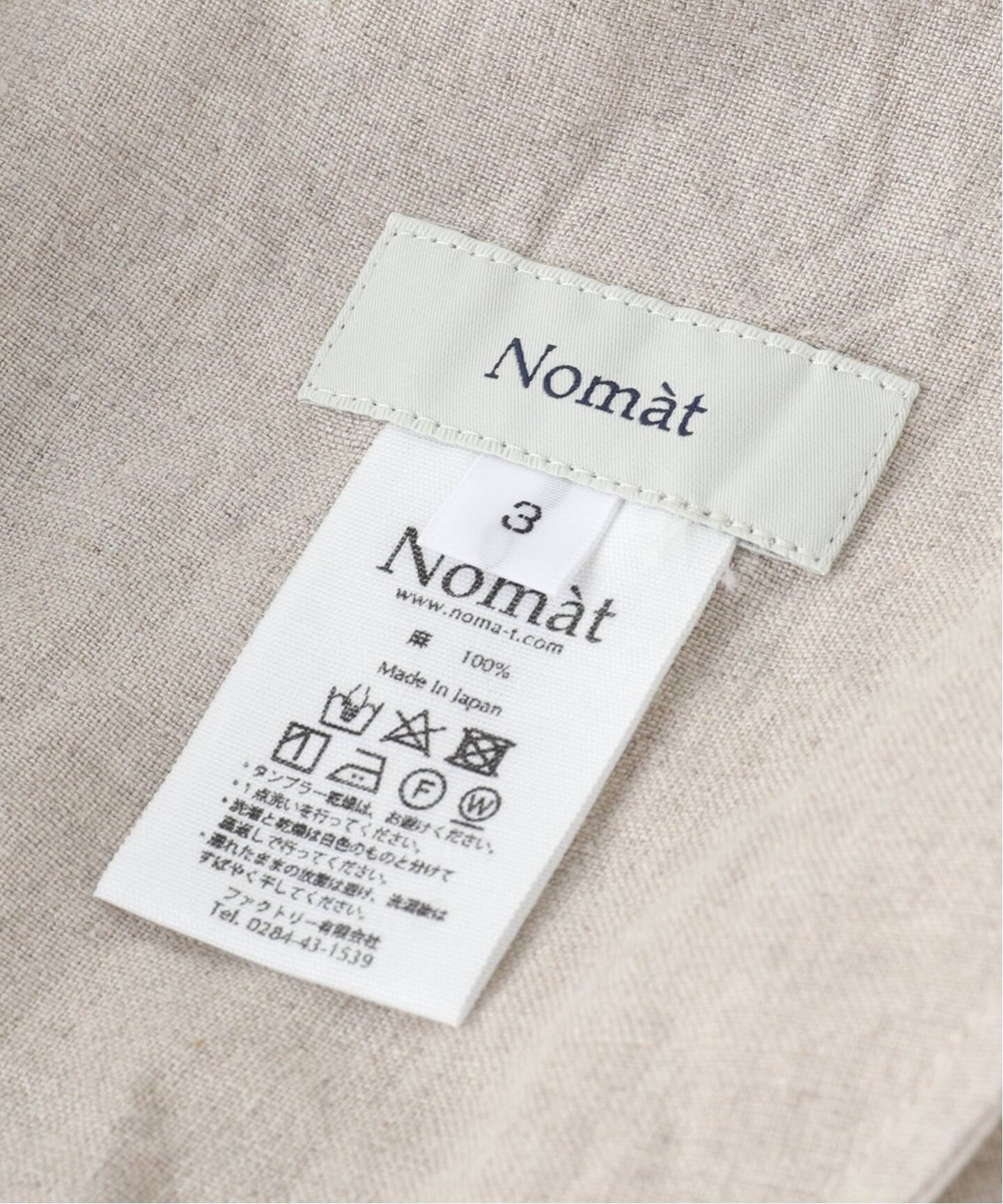 NOMAT / ノマット】Wrap PT/Irish LINEN：パンツ（スラックス）｜L