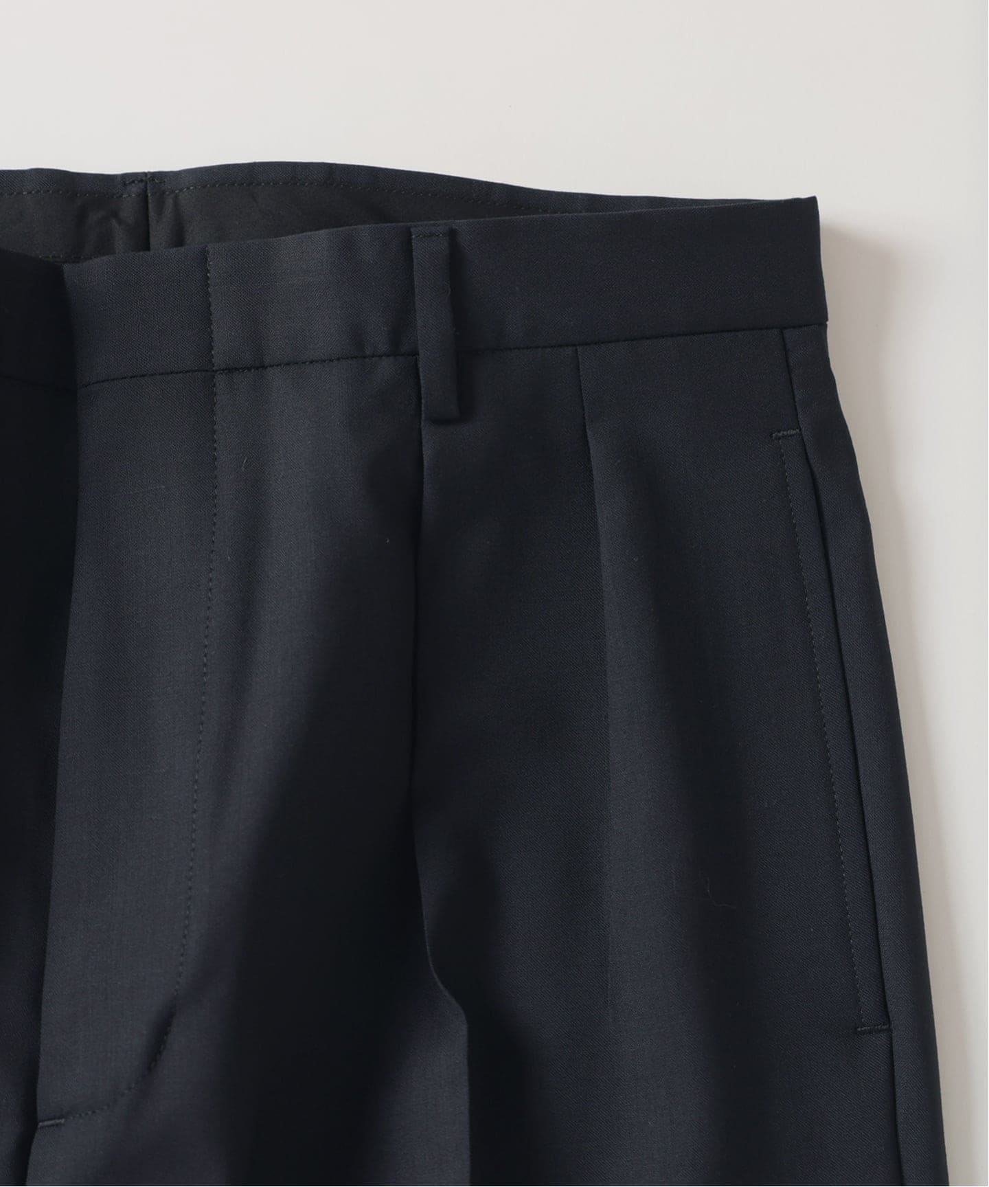 LE / エルイー】2TUCK WOOL PT【セットアップ着用可】（スラックス
