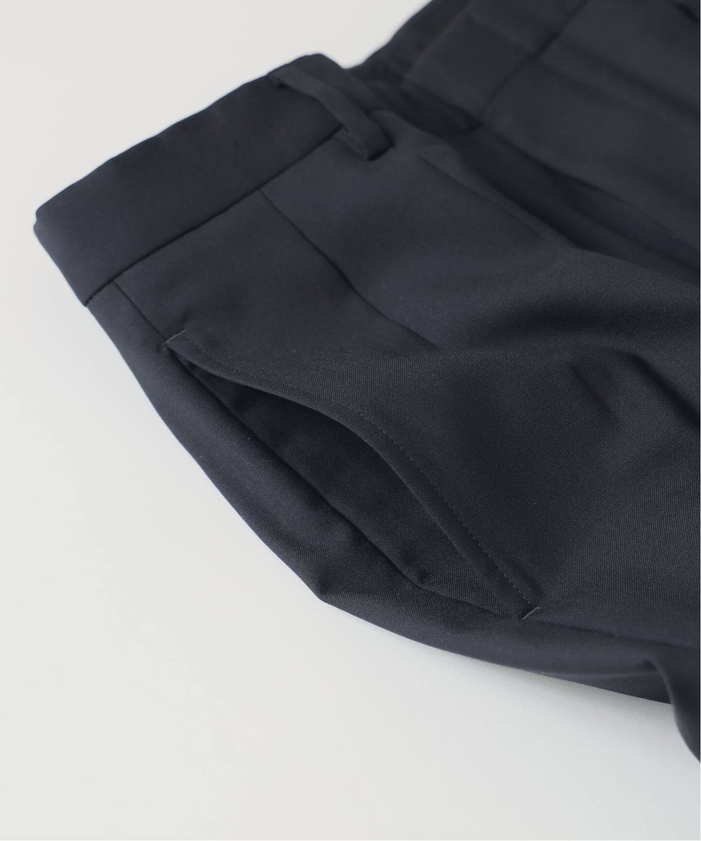 LE / エルイー】2TUCK WOOL PT【セットアップ着用可】（スラックス