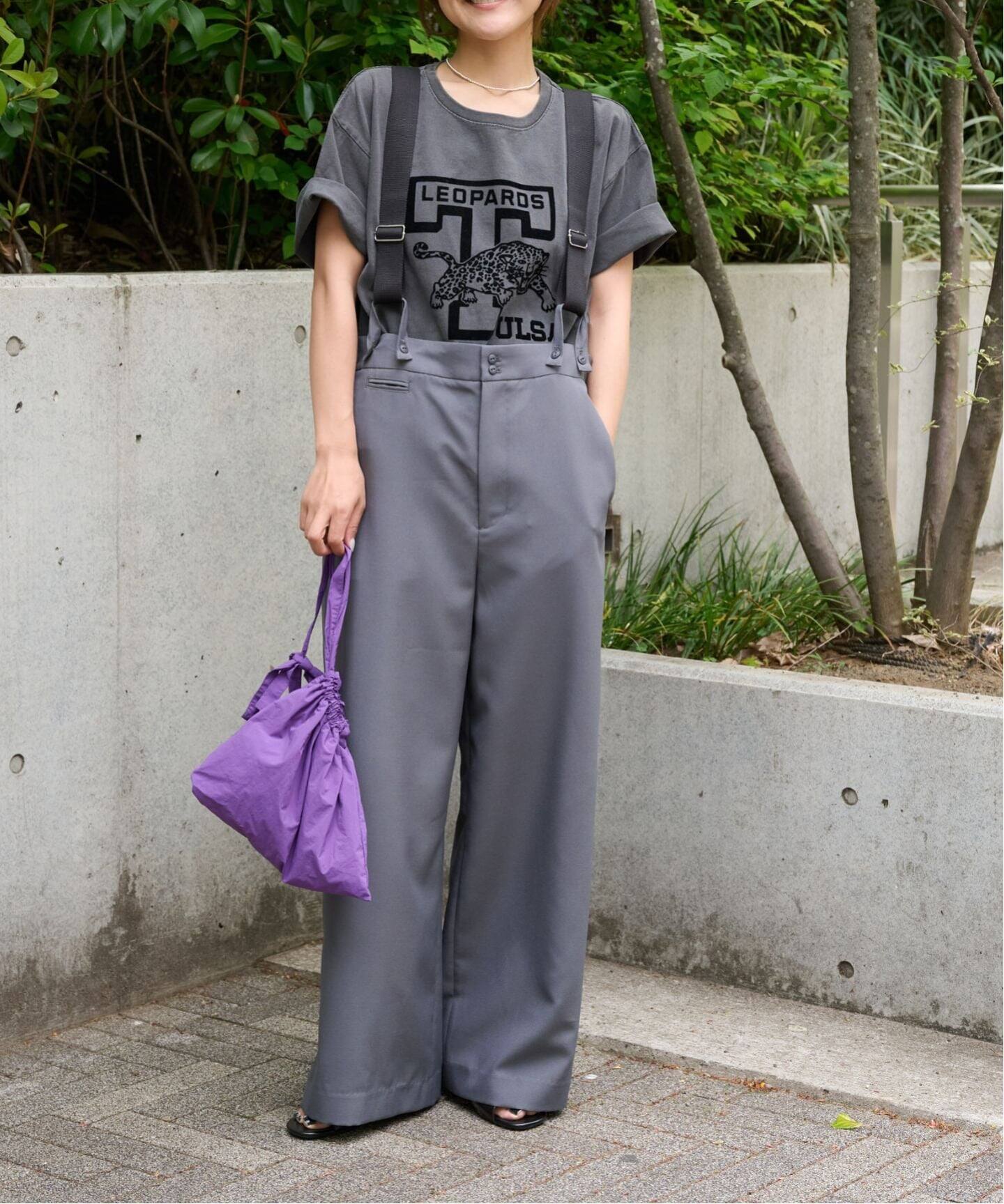 追加 TEE×サスペンダーパンツ2点SET 一部店舗+WEB限定（スラックス