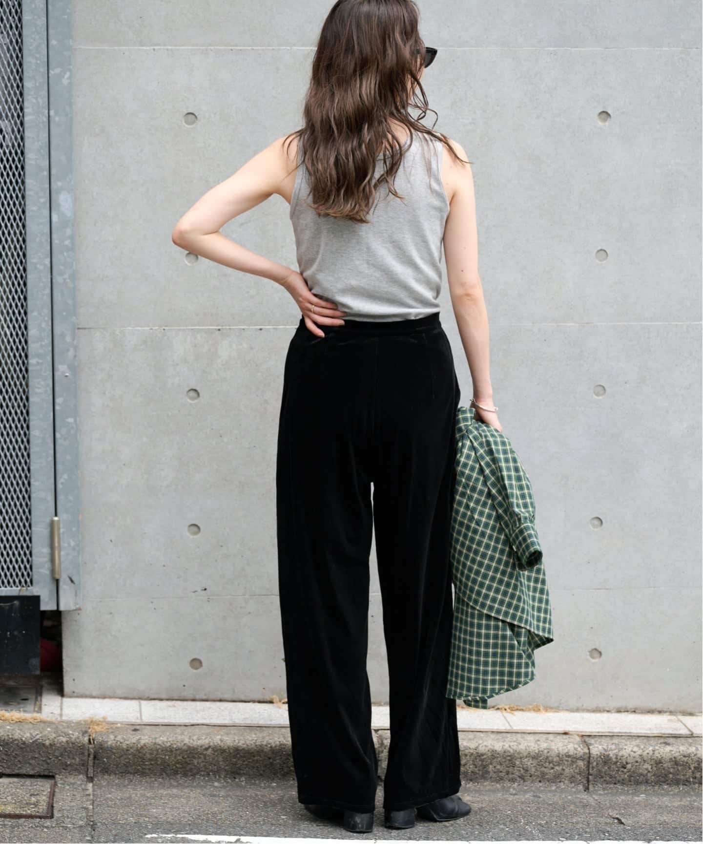 ≪予約≫追加 ベロアフレアパンツ（スラックス）｜OUTDOOR PRODUCTS