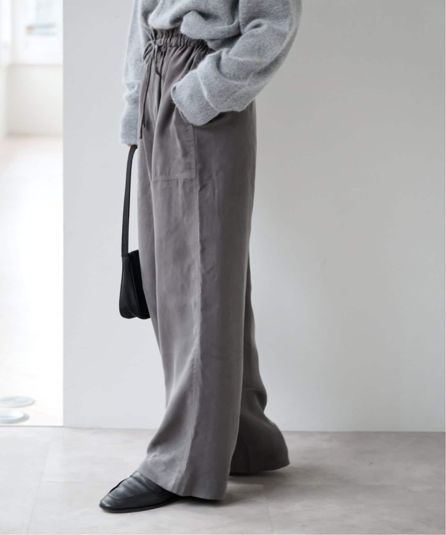 ステッチワークドロストパンツ セットアップ対応（スラックス
