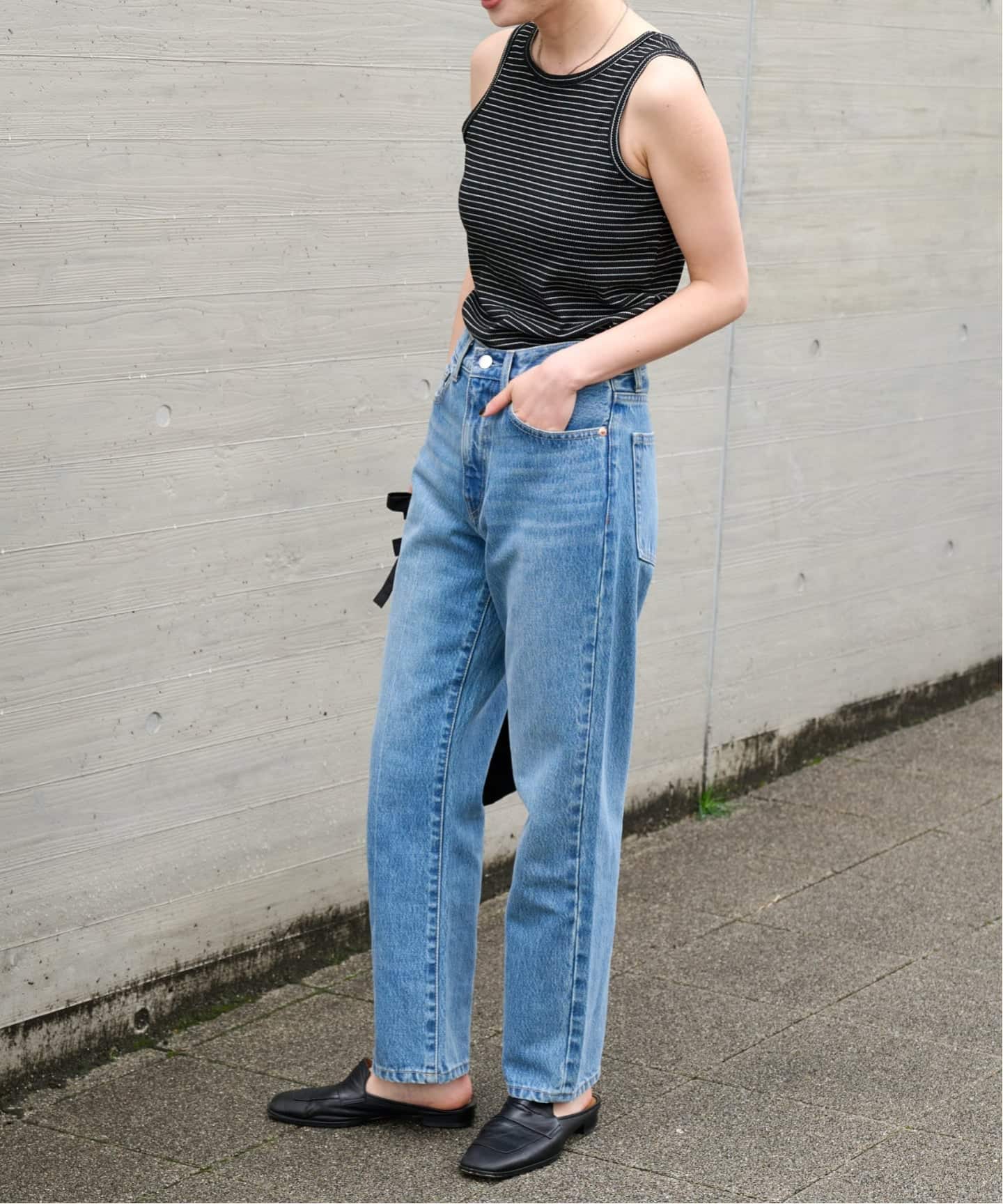 ≪予約 追加5≫ULTデニムリーンストレート5PKT（デニムパンツ