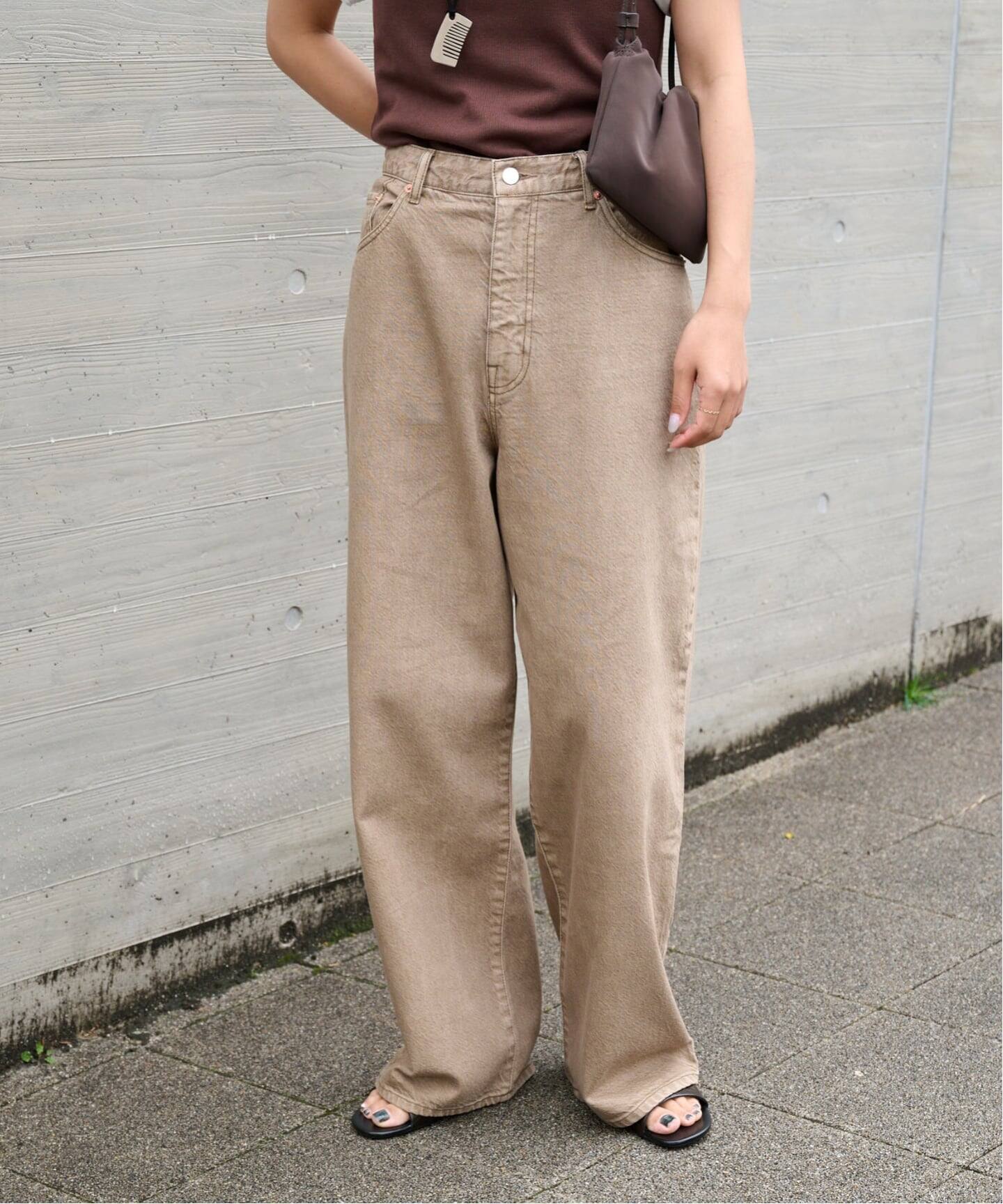 ULTフェードサマーハイライズルーズ5PKT（デニムパンツ・ジーンズ