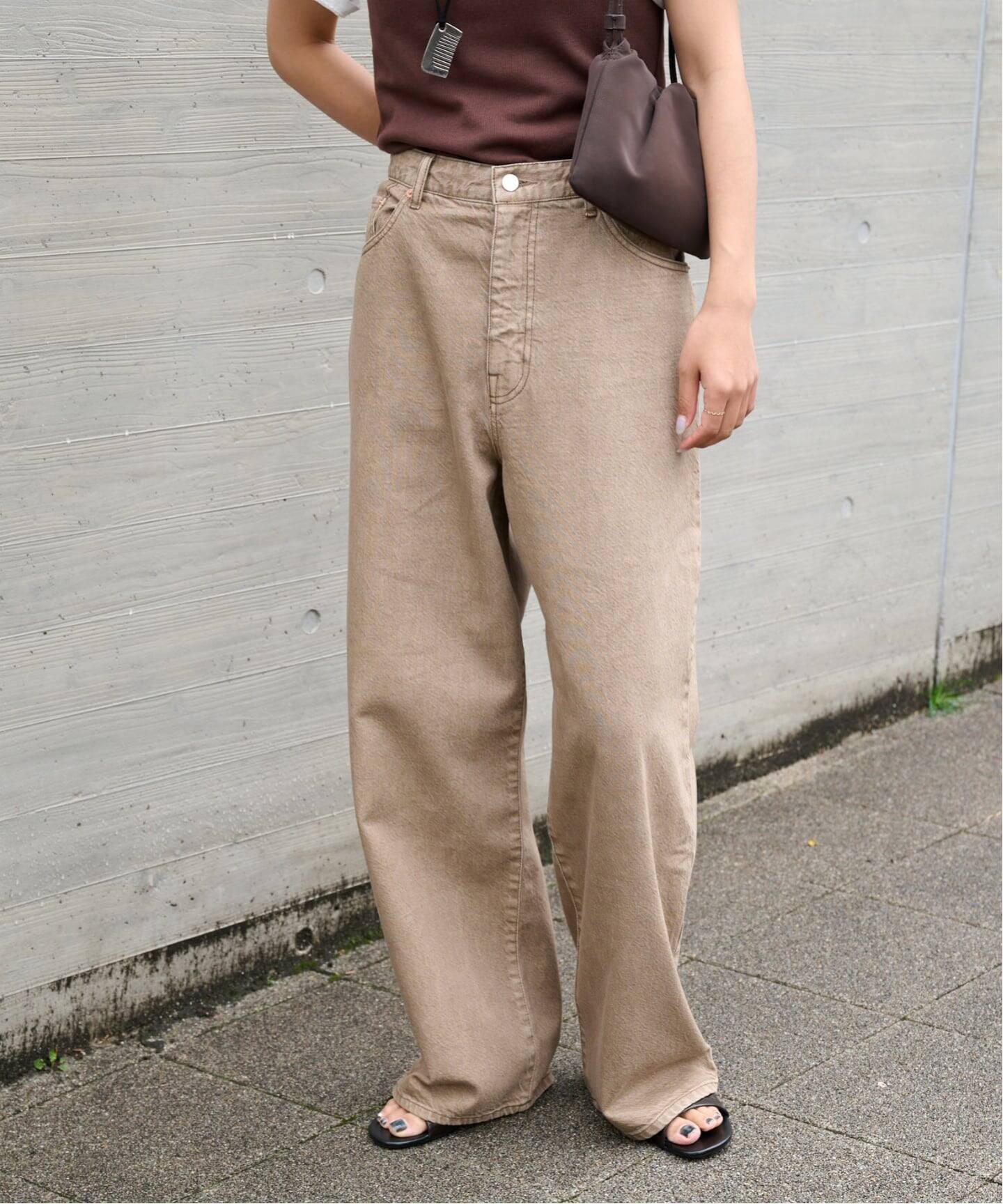 ULTフェードサマーハイライズルーズ5PKT（デニムパンツ・ジーンズ