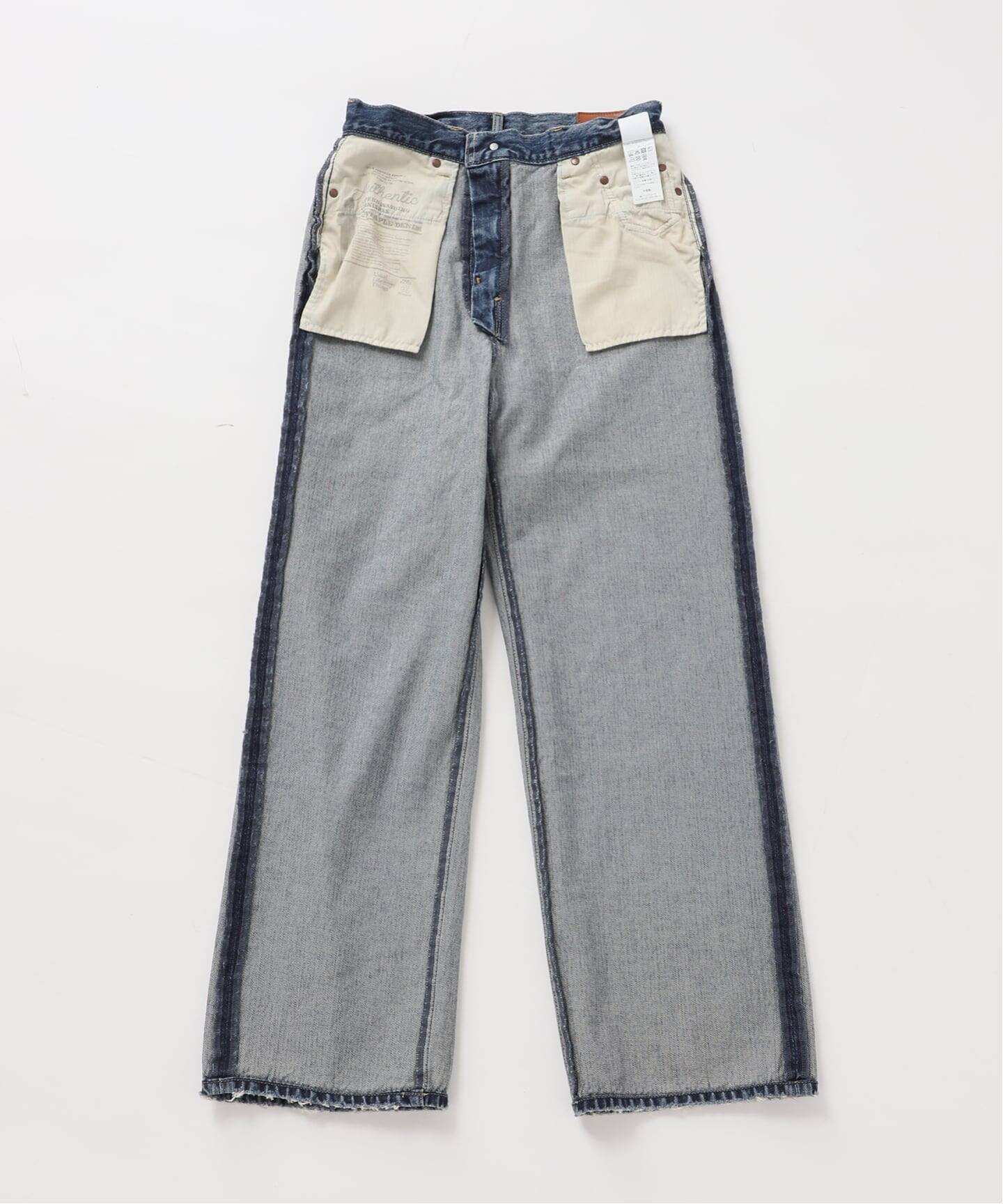 ≪予約≫Cozue Ninomiya ex ULT DENIM TRUCKER PANTS（デニムパンツ