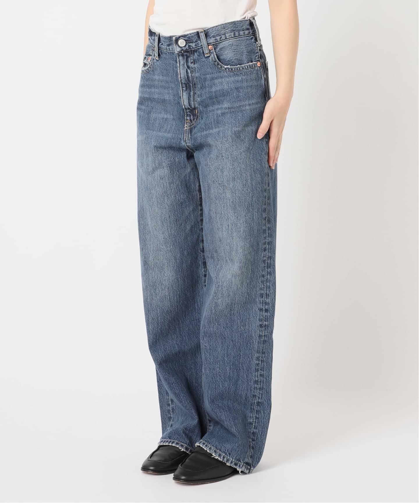 ≪予約≫Cozue Ninomiya ex ULT DENIM TRUCKER PANTS（デニムパンツ