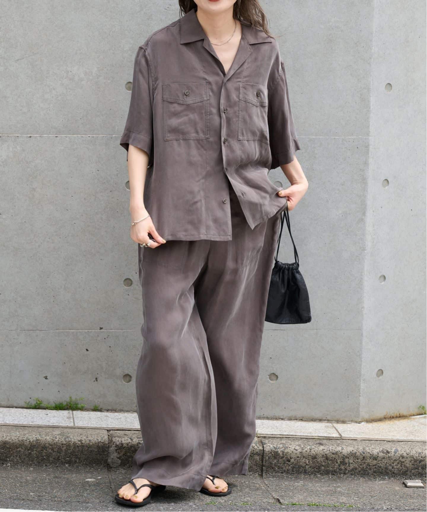 追加 キュプラステッチワークドロストパンツ（スラックス）｜OUTDOOR