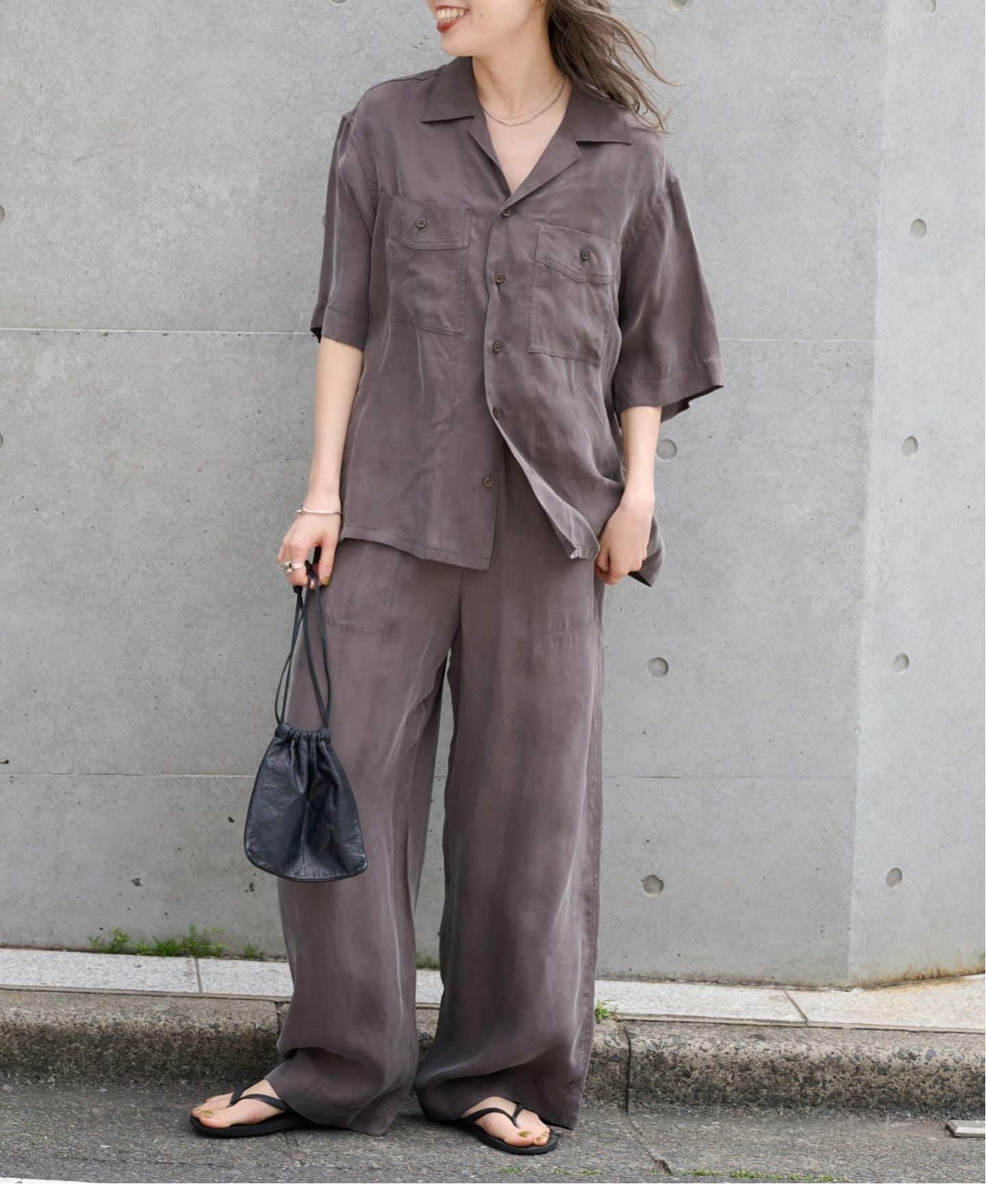 追加 キュプラステッチワークドロストパンツ（スラックス）｜OUTDOOR