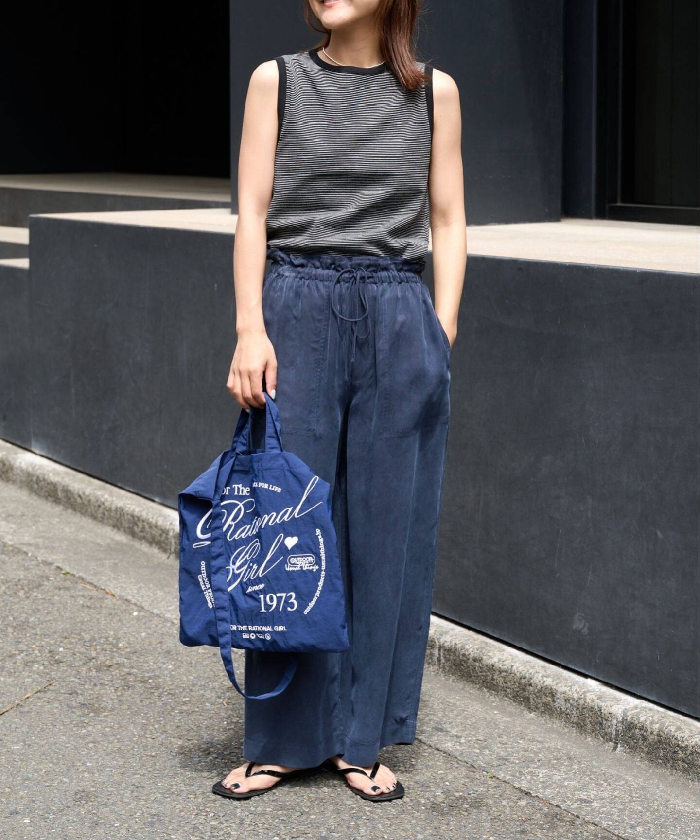 追加 キュプラステッチワークドロストパンツ（スラックス）｜OUTDOOR