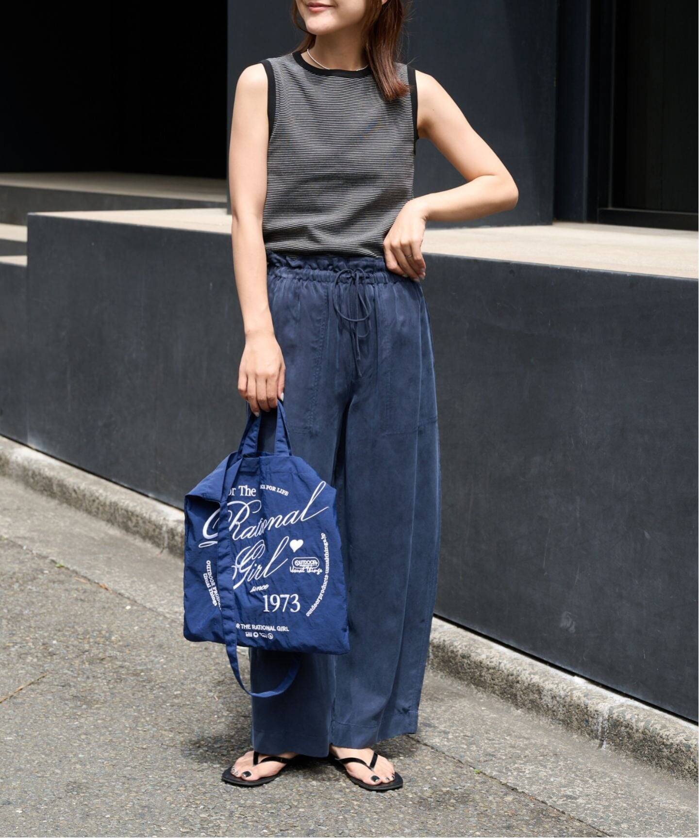 追加 キュプラステッチワークドロストパンツ（スラックス）｜OUTDOOR