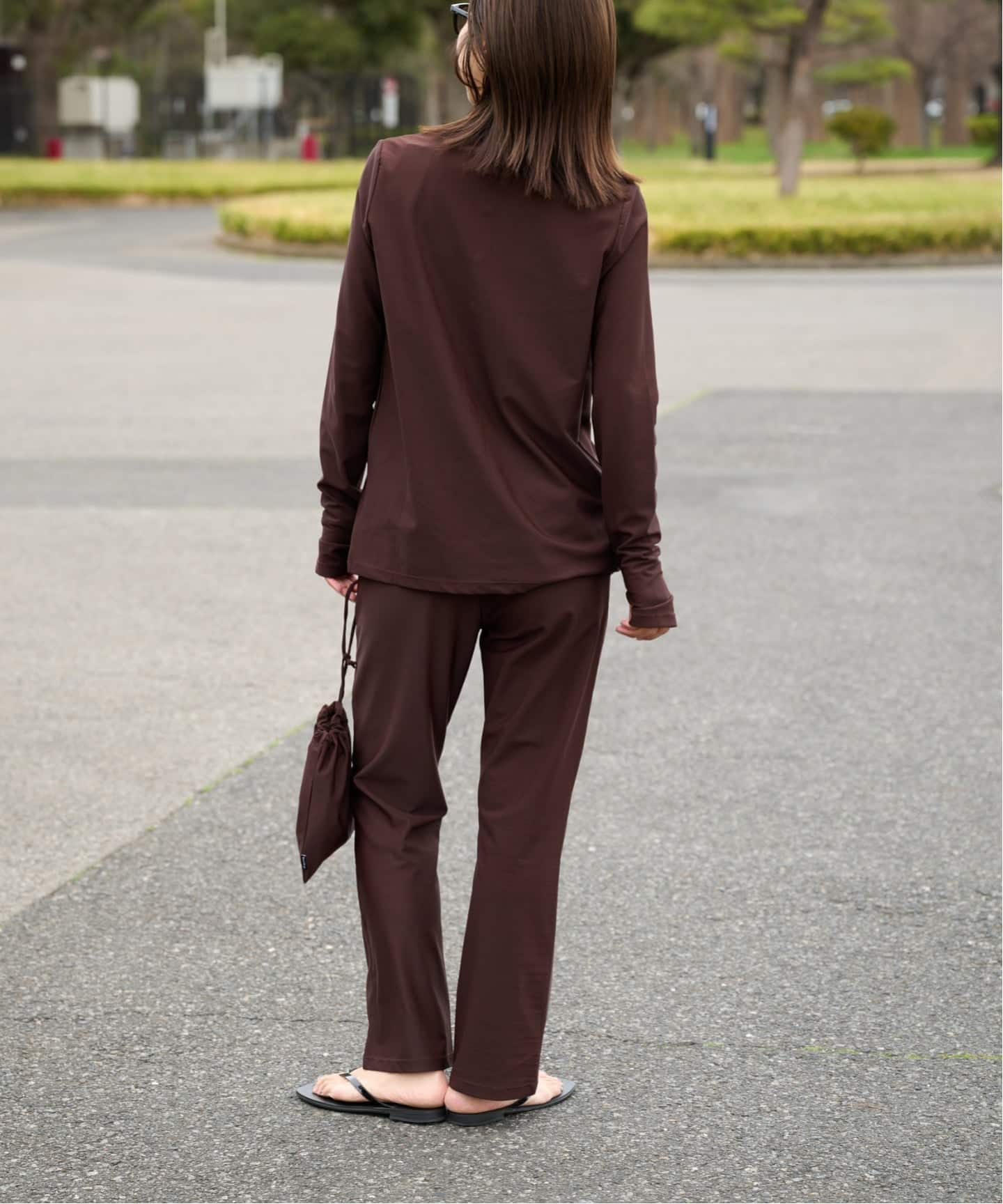 ACTIVE WEAR テレコ スリムイージー（スラックス）｜OUTDOOR PRODUCTS