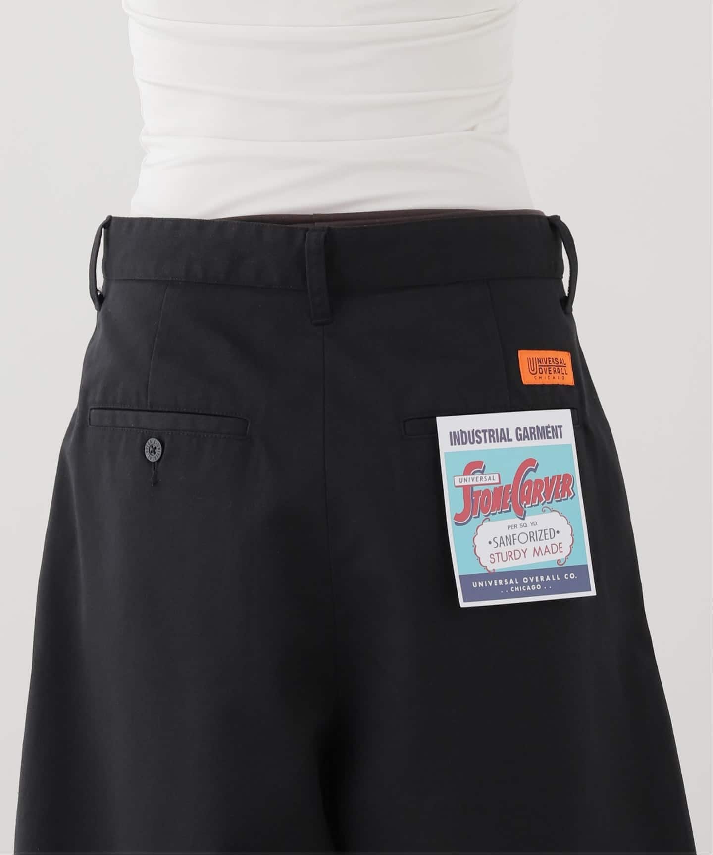 UNIVERSAL OVERALL U O ex SHORT OFFICER（ショート・ハーフパンツ