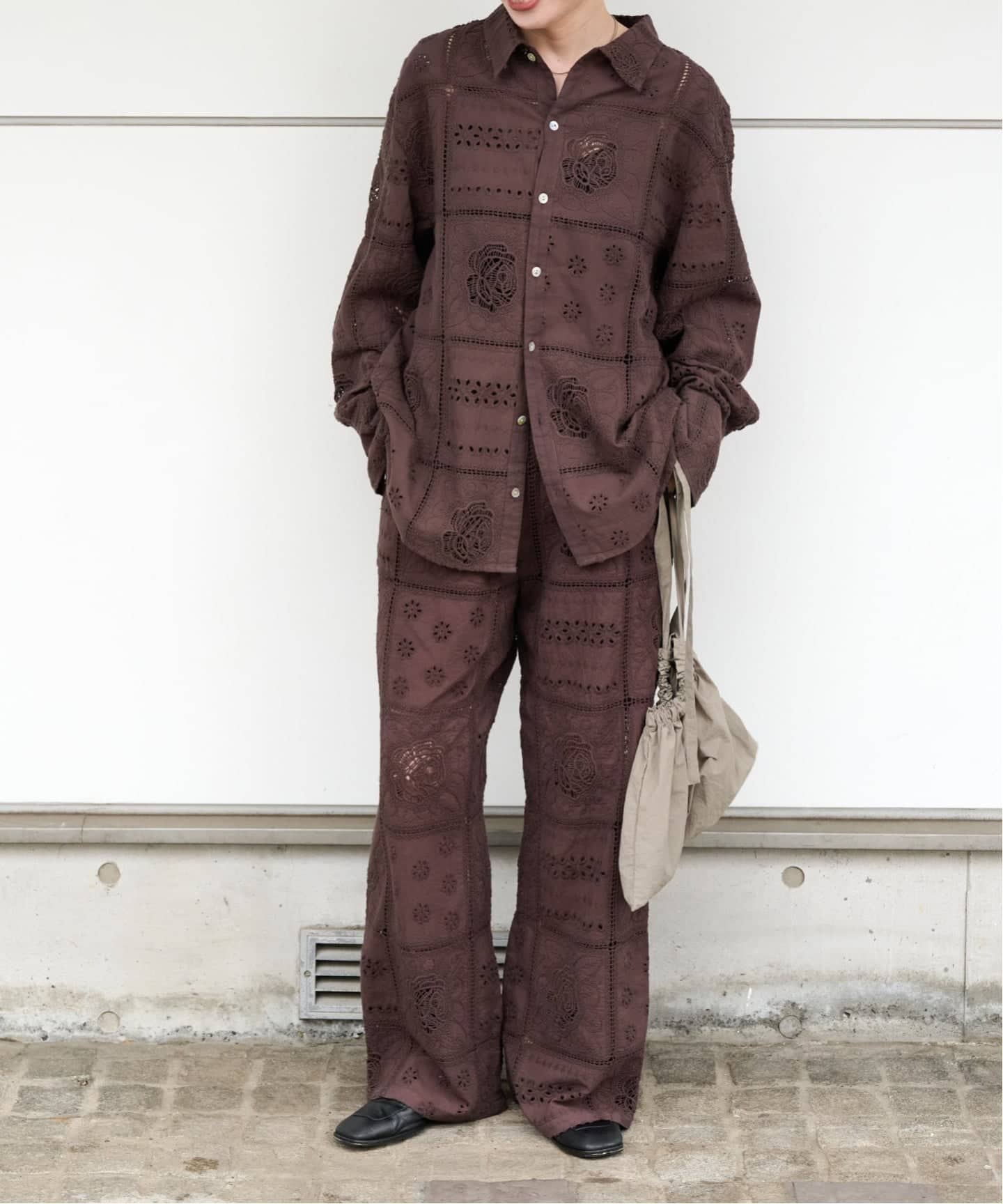 LOGAN ex レーストラックパンツ（スラックス）｜OUTDOOR PRODUCTS