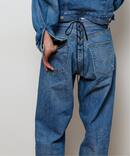 《予約》レースアップデニムパンツ