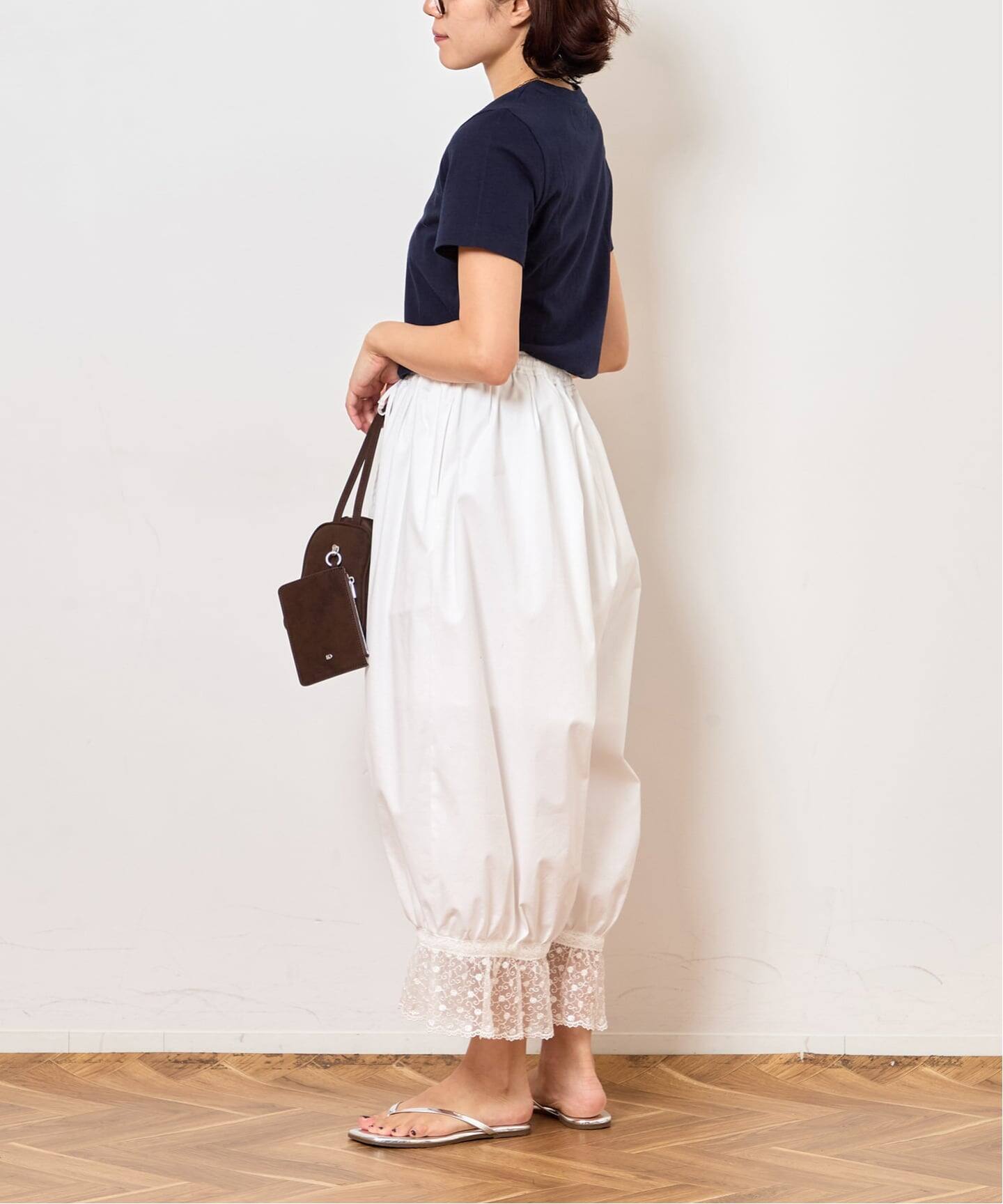 LACE HEM BALLOON パンツ（その他パンツ）｜Bonum（ボナム）の通販