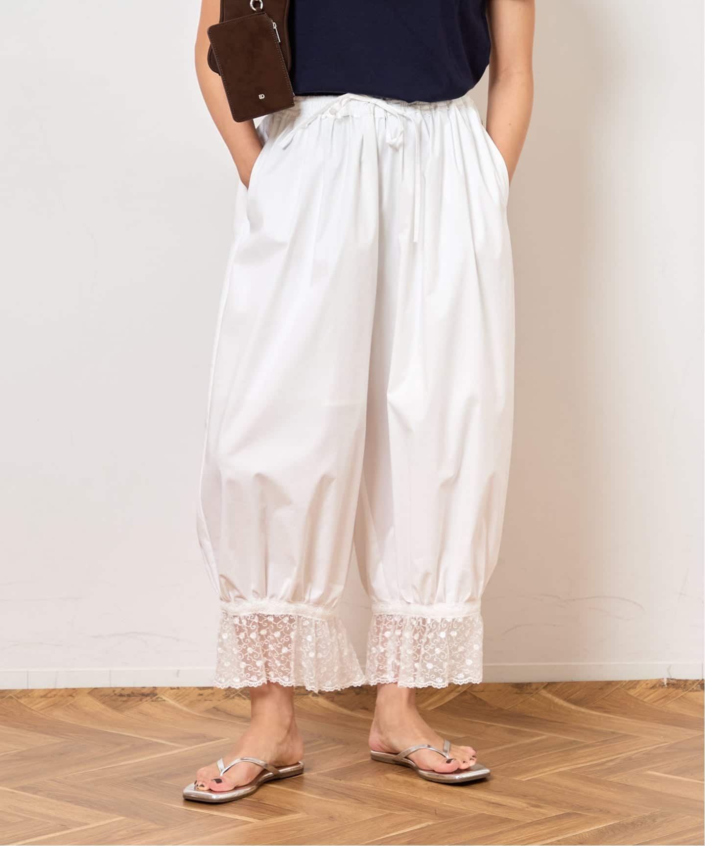 LACE HEM BALLOON パンツ（その他パンツ）｜Bonum（ボナム）の通販