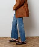 《予約》ストレートデニム 5ポケットパンツ