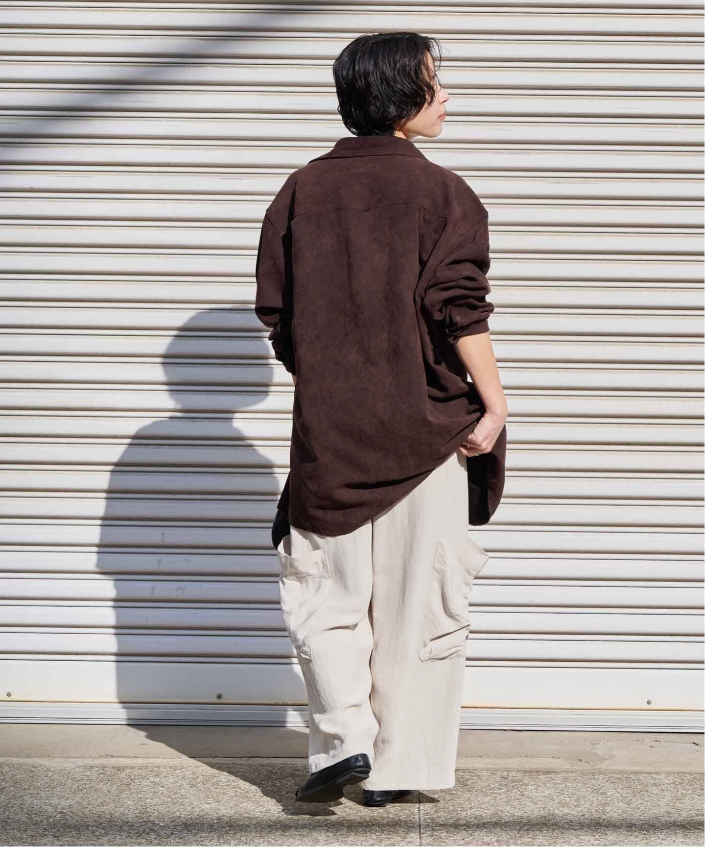 ETRE TOKYO バックサテンリラクシーカーゴパンツ（スラックス）｜BOICE