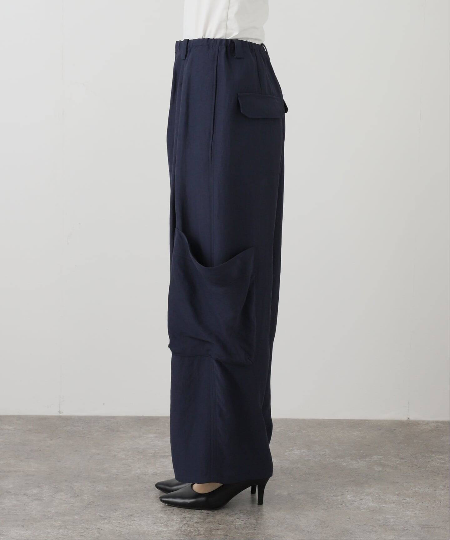 ETRE TOKYO バックサテンリラクシーカーゴパンツ（スラックス）｜BOICE