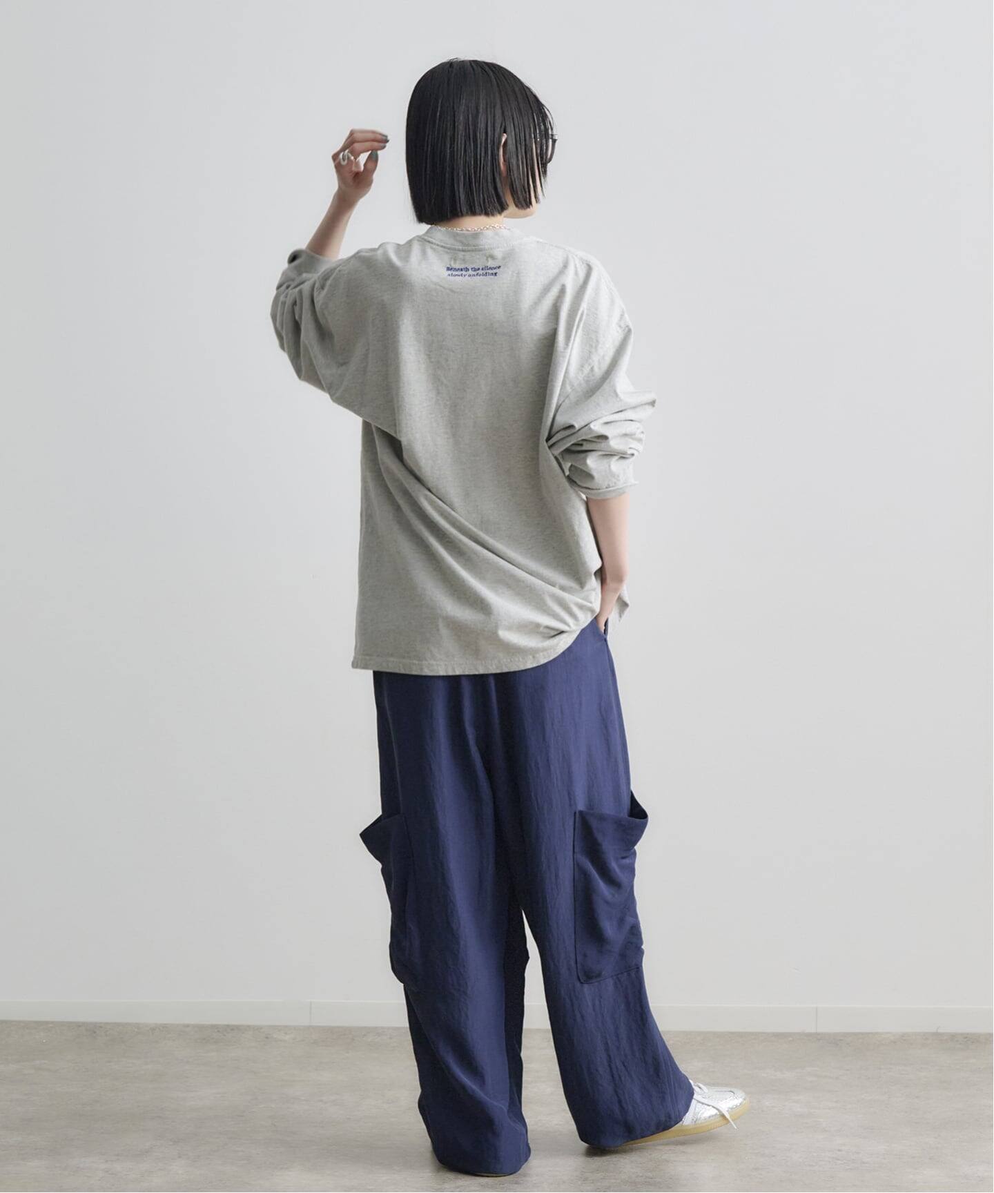 ETRE TOKYO バックサテンリラクシーカーゴパンツ（スラックス）｜BOICE