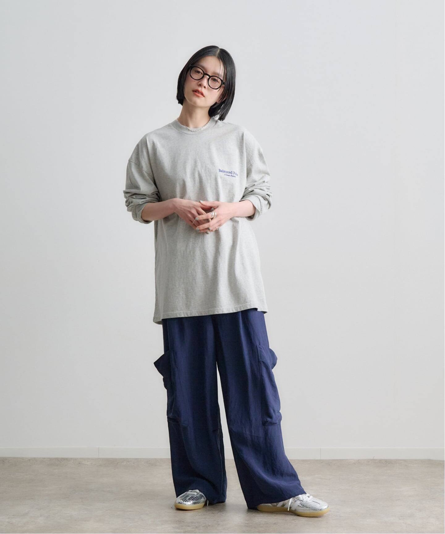 ETRE TOKYO バックサテンリラクシーカーゴパンツ（スラックス）｜BOICE