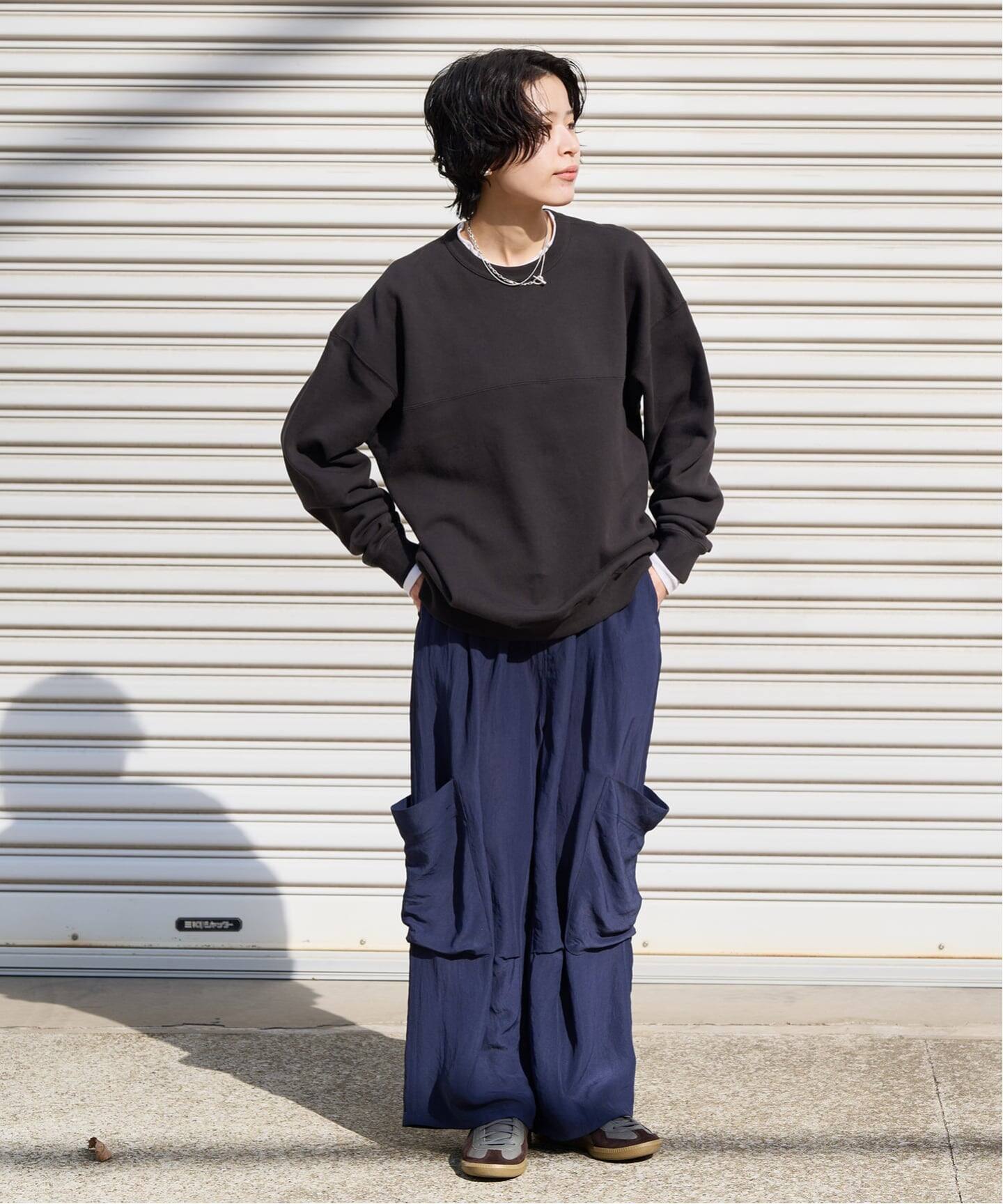 ※新品未使用※ バックサテンリラクシーカーゴパンツ ETRE TOKYO バックサテンリラクシーカーゴパンツ（スラックス）｜BOICE