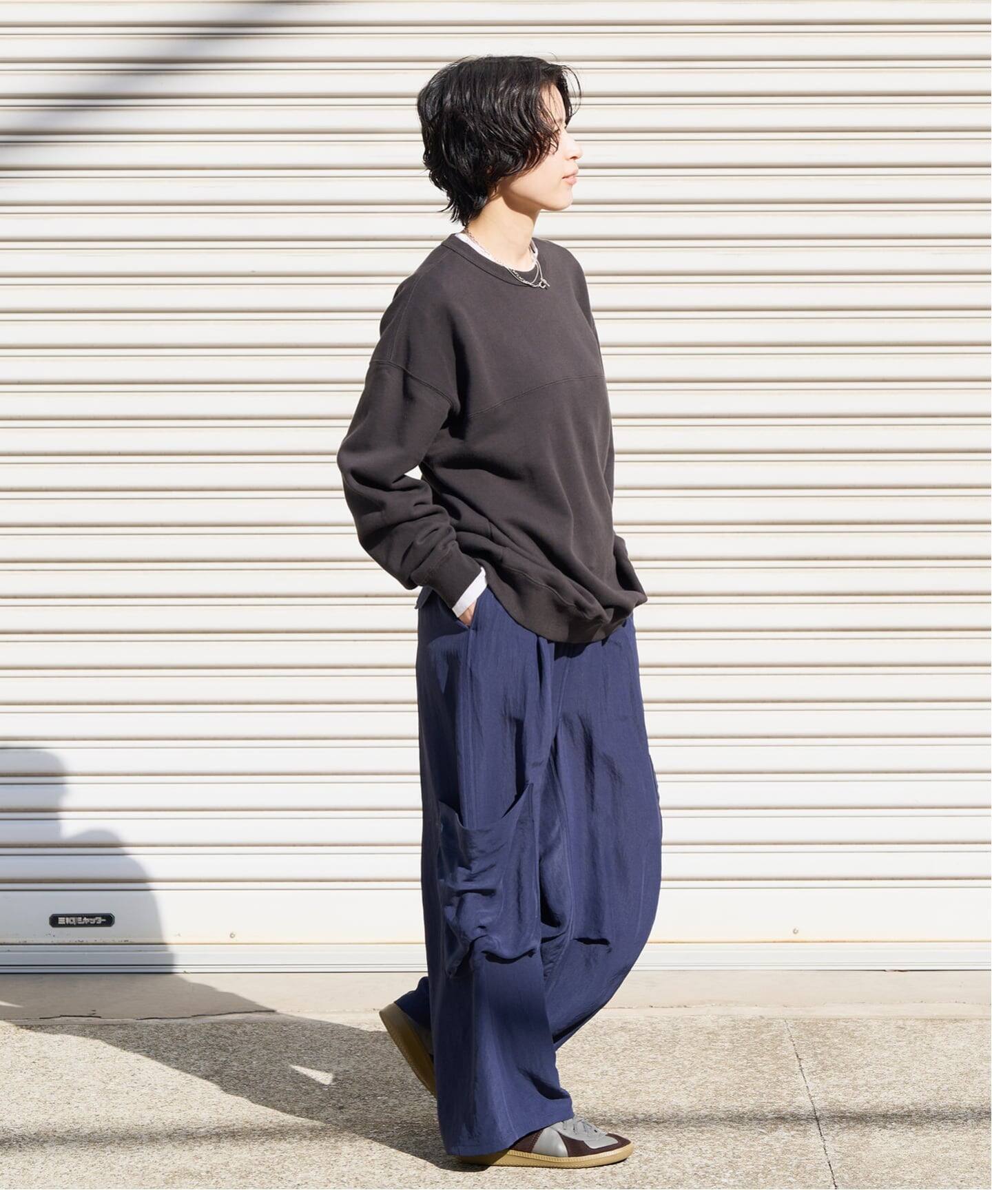 ETRE TOKYO バックサテンリラクシーカーゴパンツ（スラックス）｜BOICE