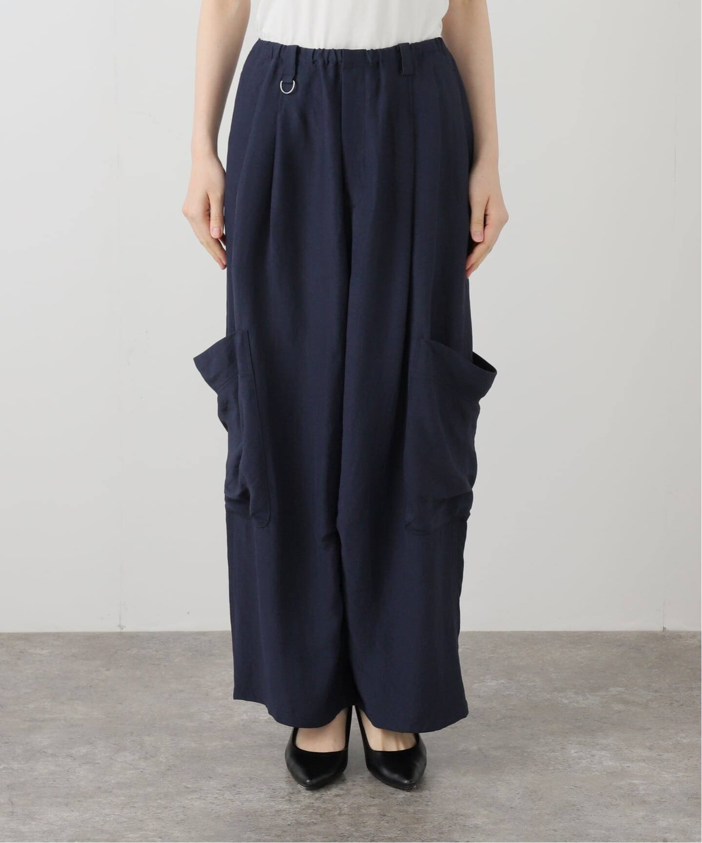 ETRE TOKYO バックサテンリラクシーカーゴパンツ（スラックス）｜BOICE