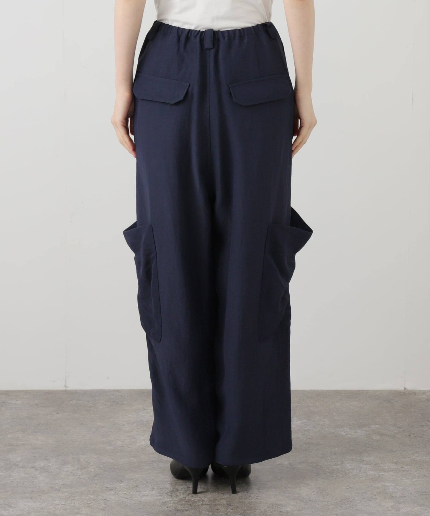 ETRE TOKYO バックサテンリラクシーカーゴパンツ（スラックス）｜BOICE
