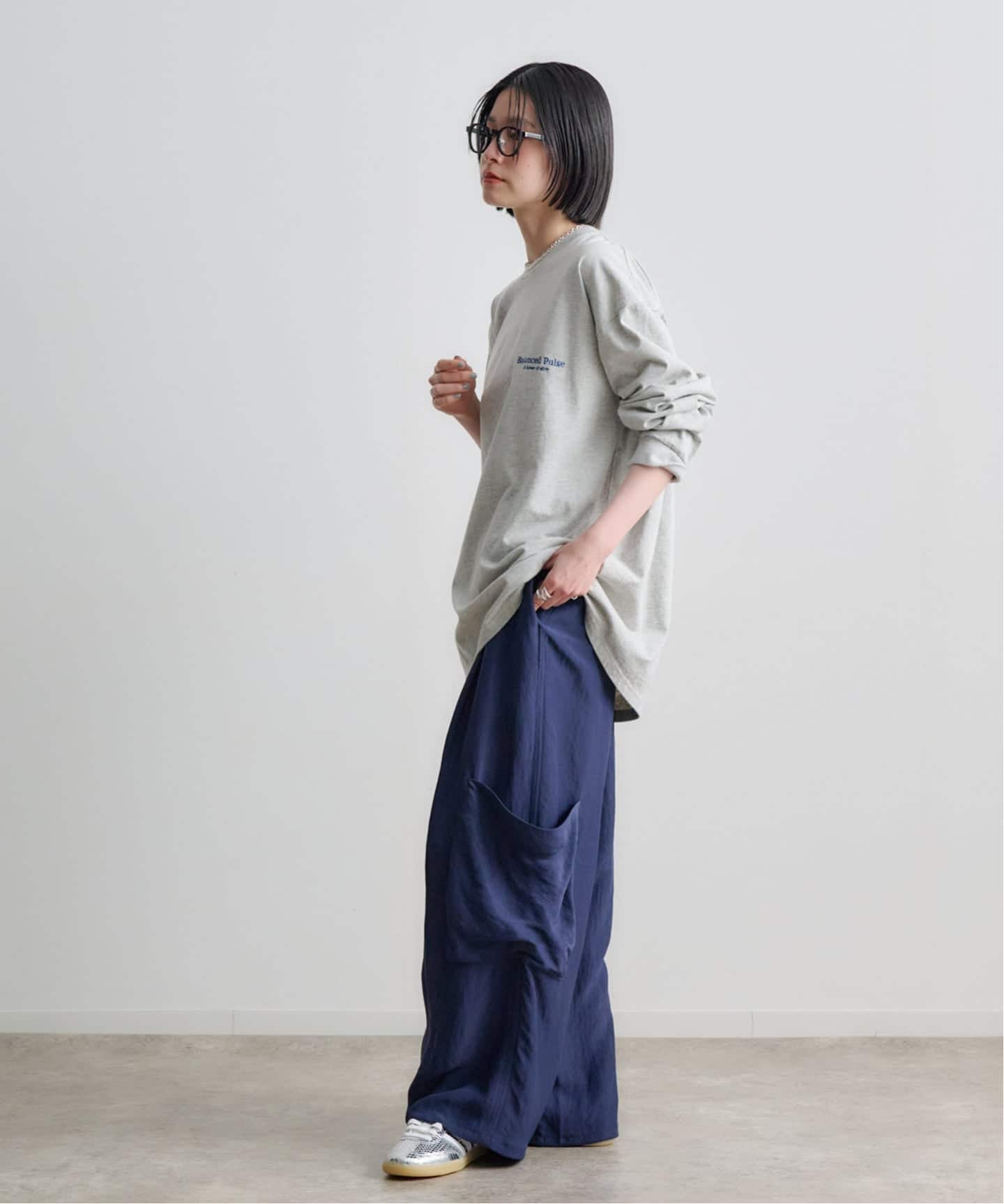 ETRE TOKYO バックサテンリラクシーカーゴパンツ（スラックス）｜BOICE