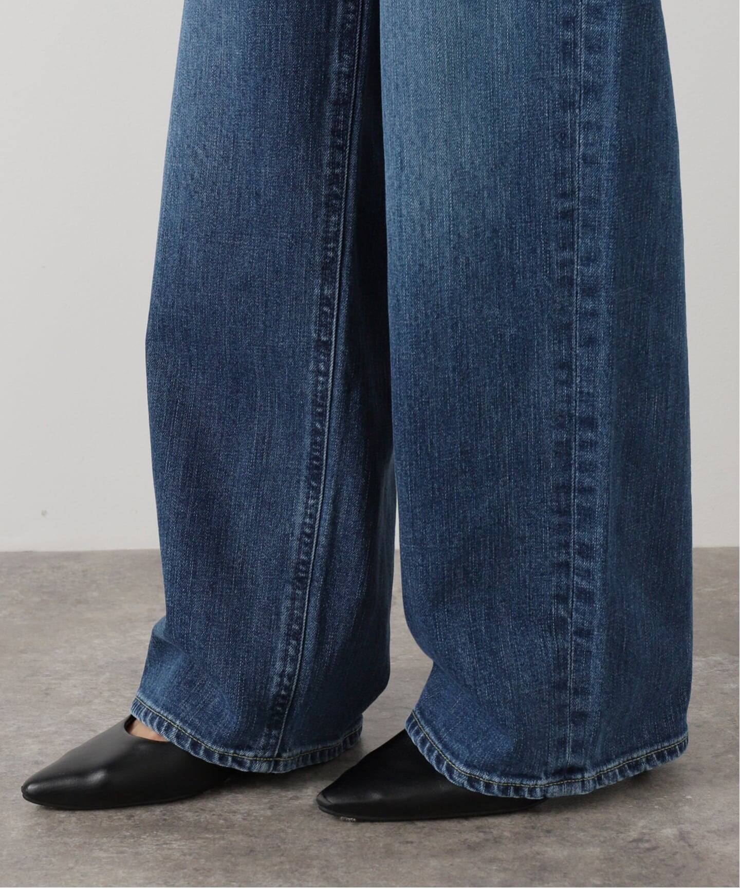 YANUK LILITH (WIDE STRAIGHT) MBL 57153074（デニムパンツ・ジーンズ